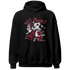 High White Team Red 1s Hoodie Match Get Money BER - NastyJamz