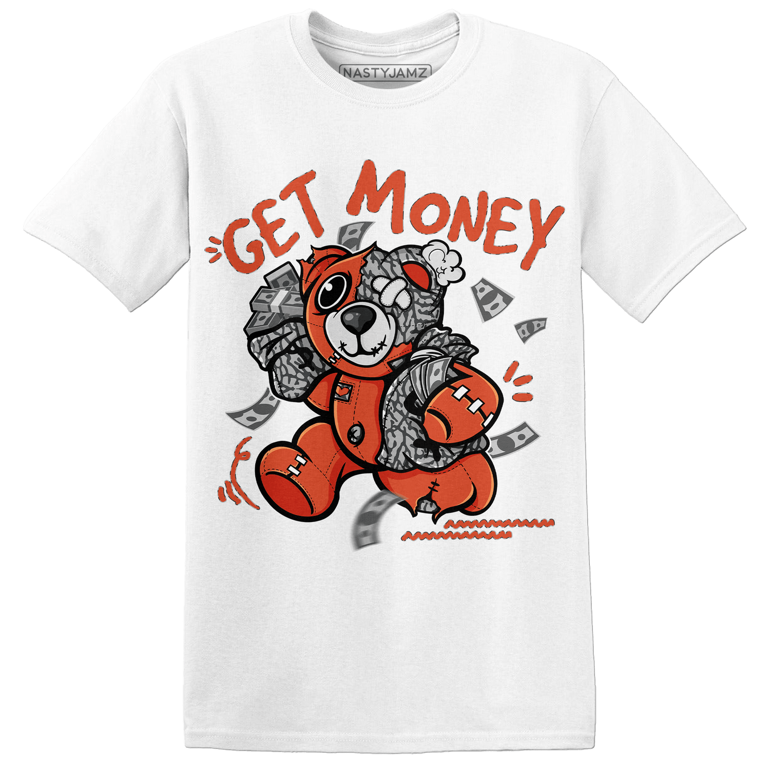 Georgia Peach 3s T Shirt Match Get Money BER - NastyJamz