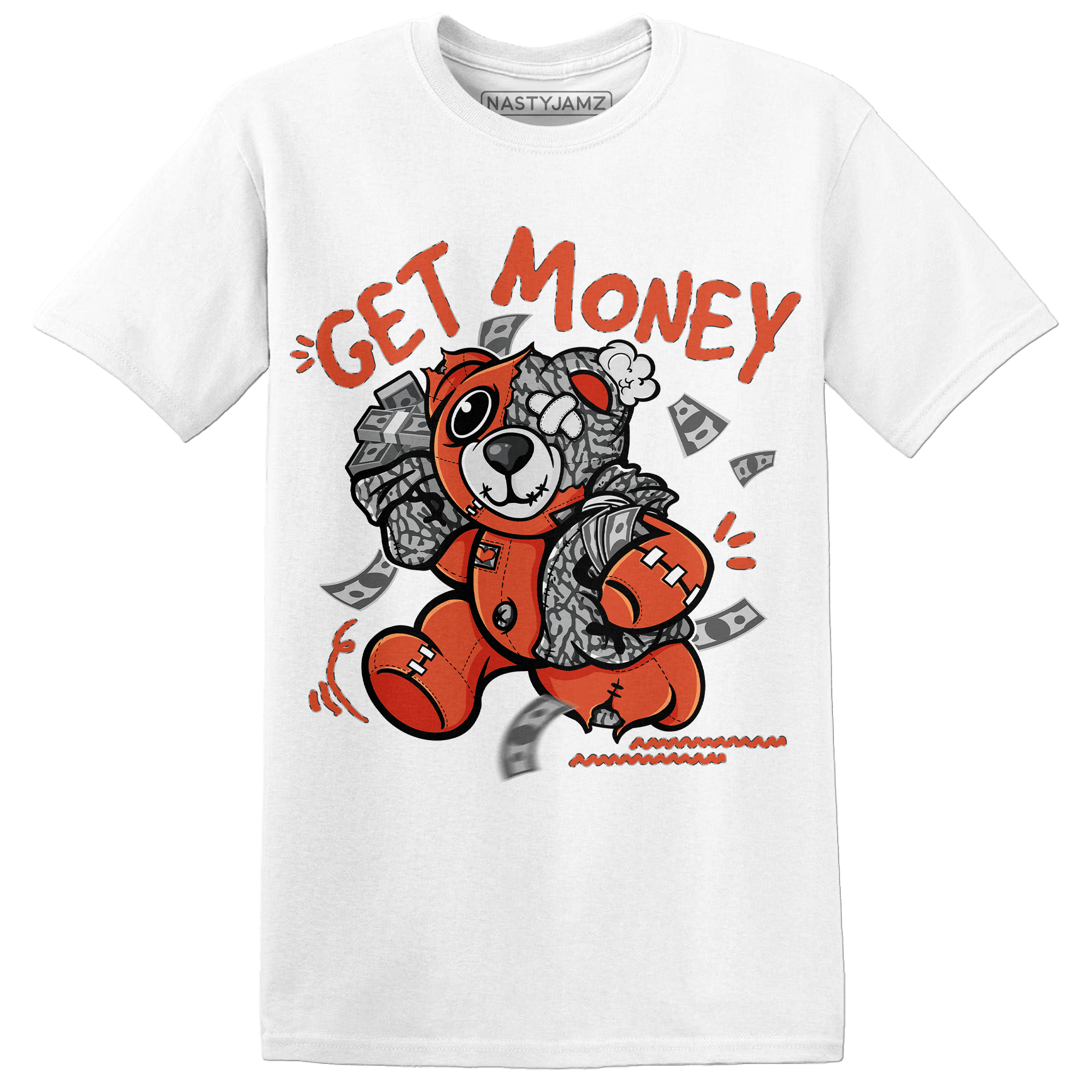 Georgia Peach 3s T Shirt Match Get Money BER - NastyJamz