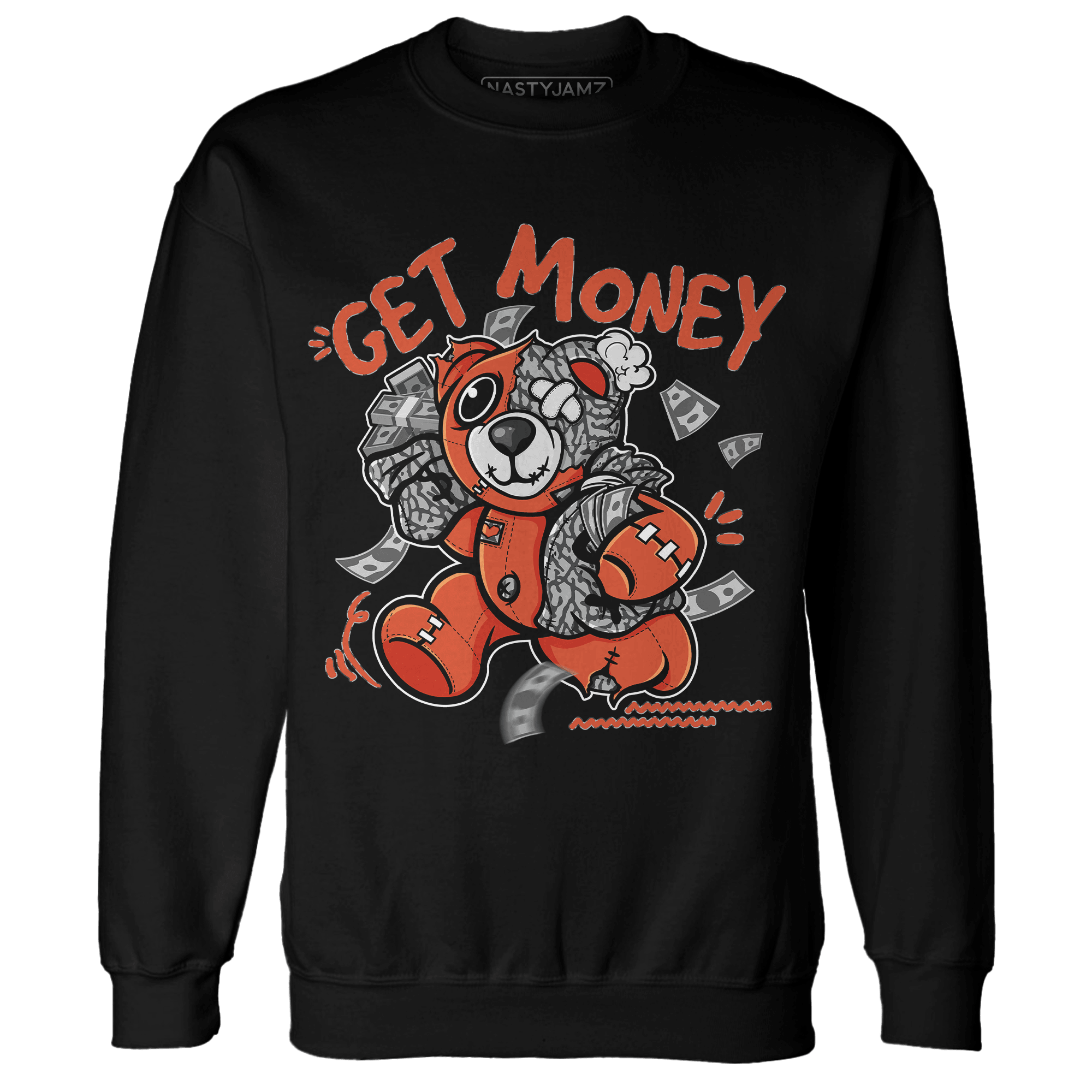 Georgia Peach 3s Sweatshirt Match Get Money BER - NastyJamz