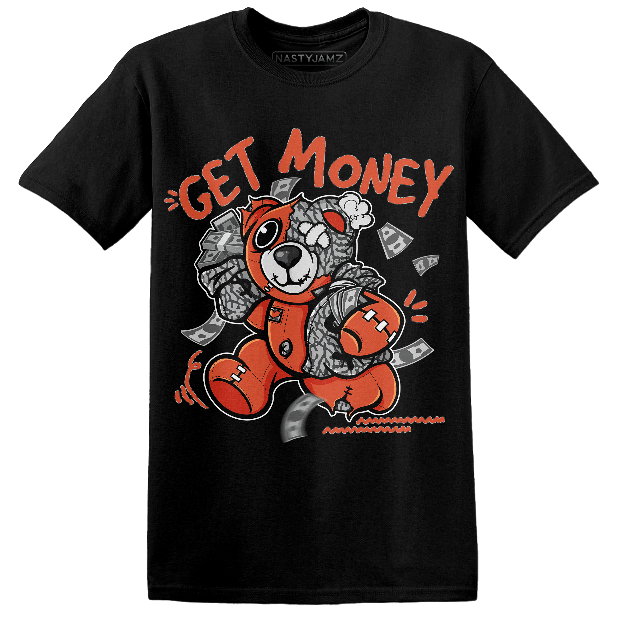 Georgia Peach 3s T Shirt Match Get Money BER - NastyJamz