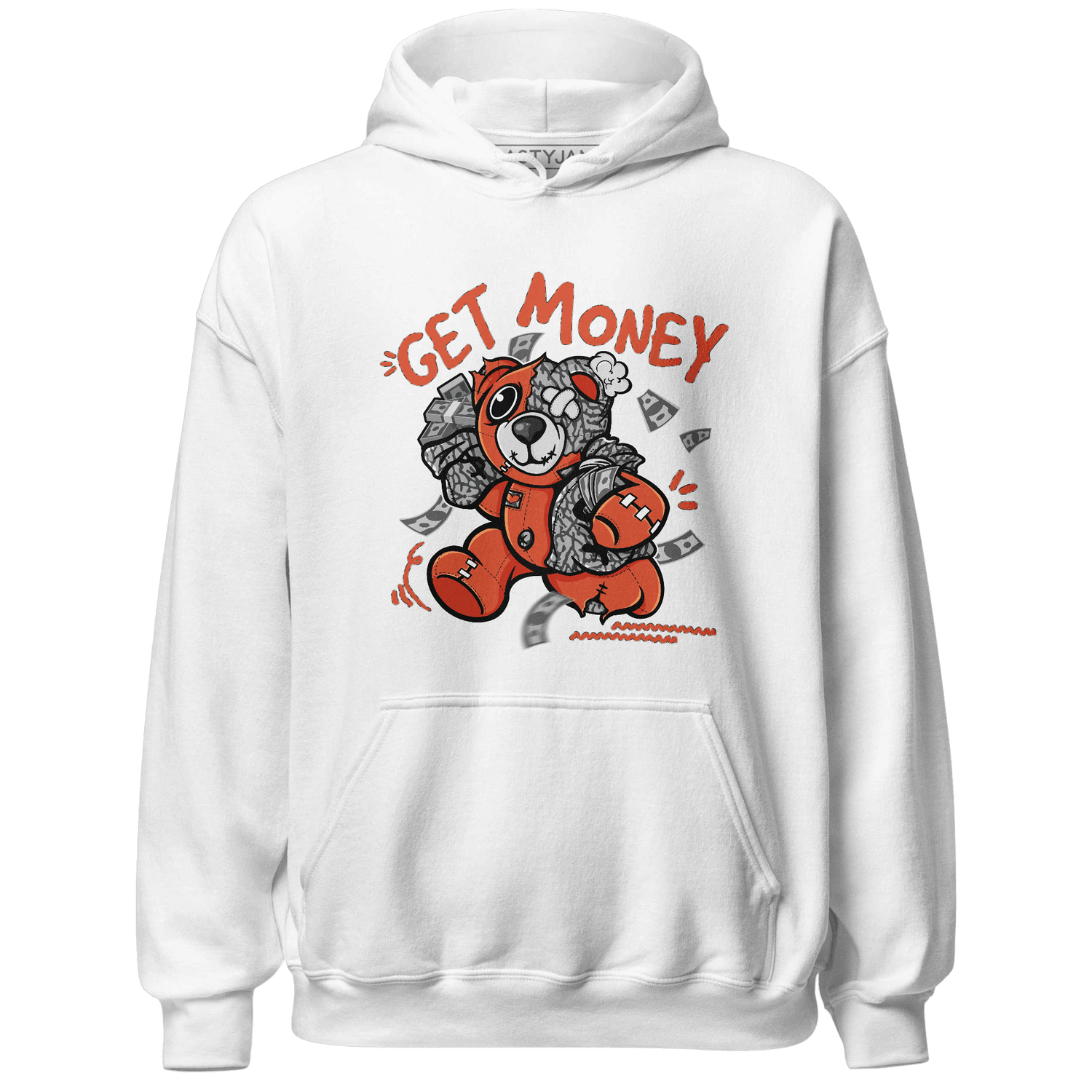Georgia Peach 3s Hoodie Match Get Money BER - NastyJamz