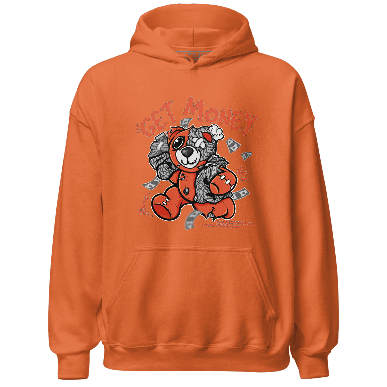 Georgia Peach 3s Hoodie Match Get Money BER - NastyJamz
