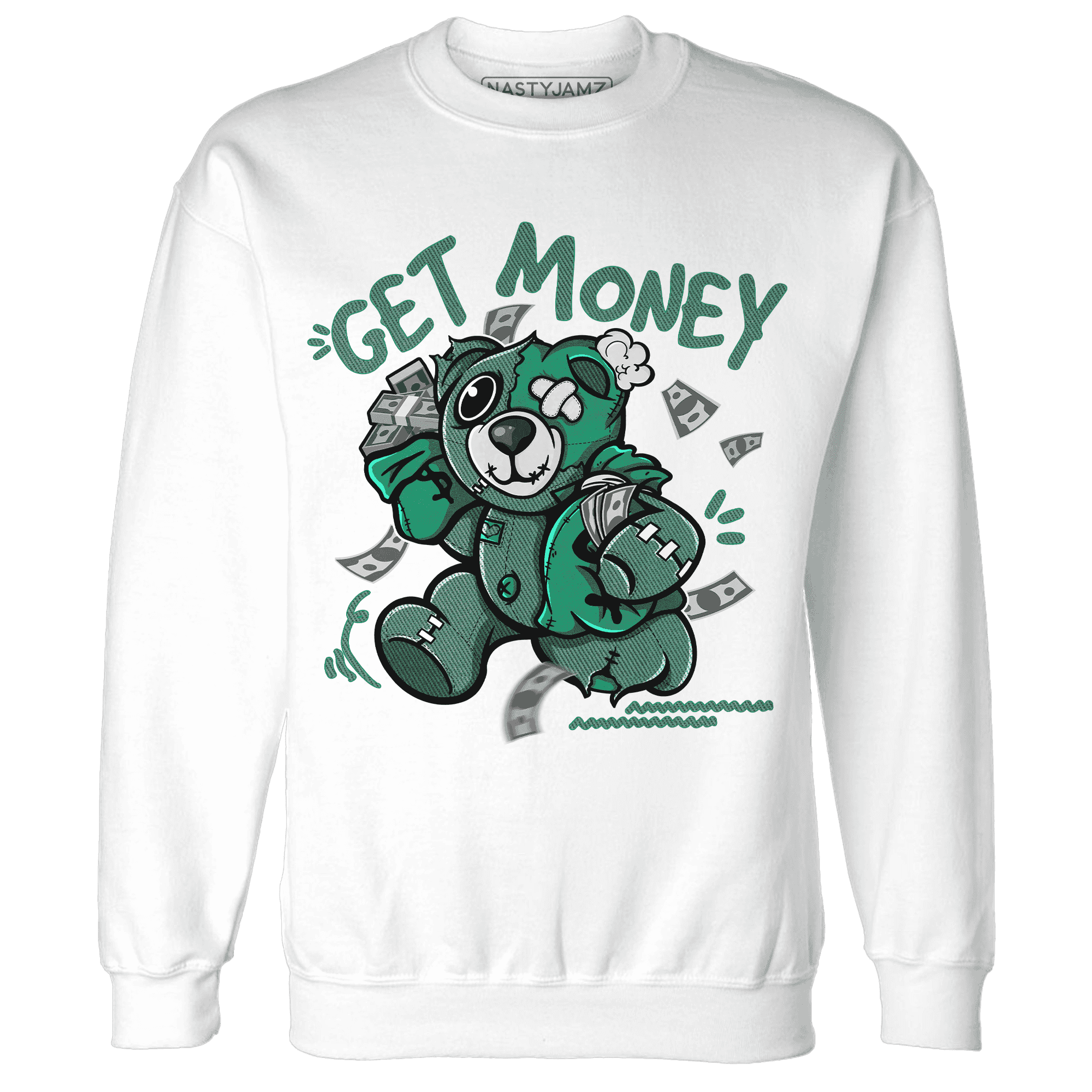 Nina CN Abney 3s Sweatshirt Match Get Money BER - NastyJamz