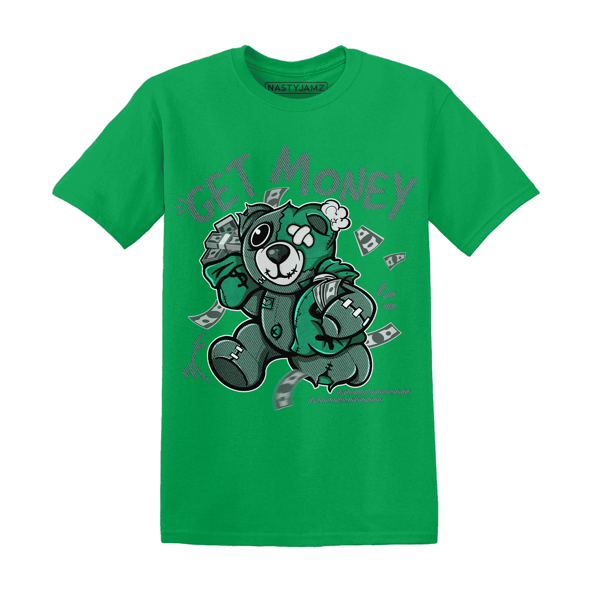 Nina CN Abney 3s T Shirt Match Get Money BER - NastyJamz