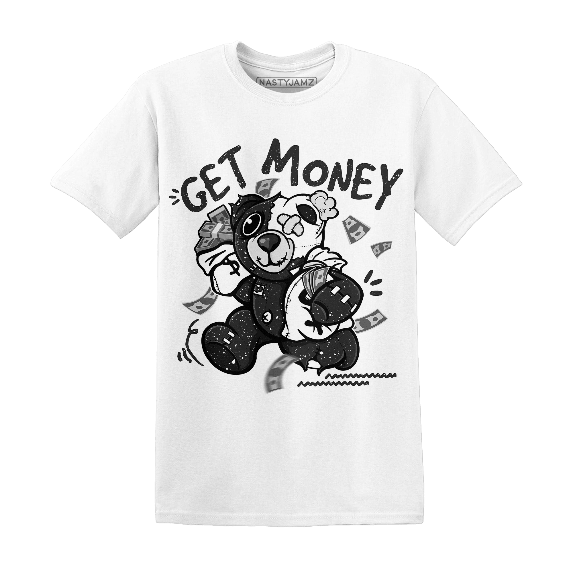Reverse Oreo 6s T Shirt Match Get Money BER - NastyJamz