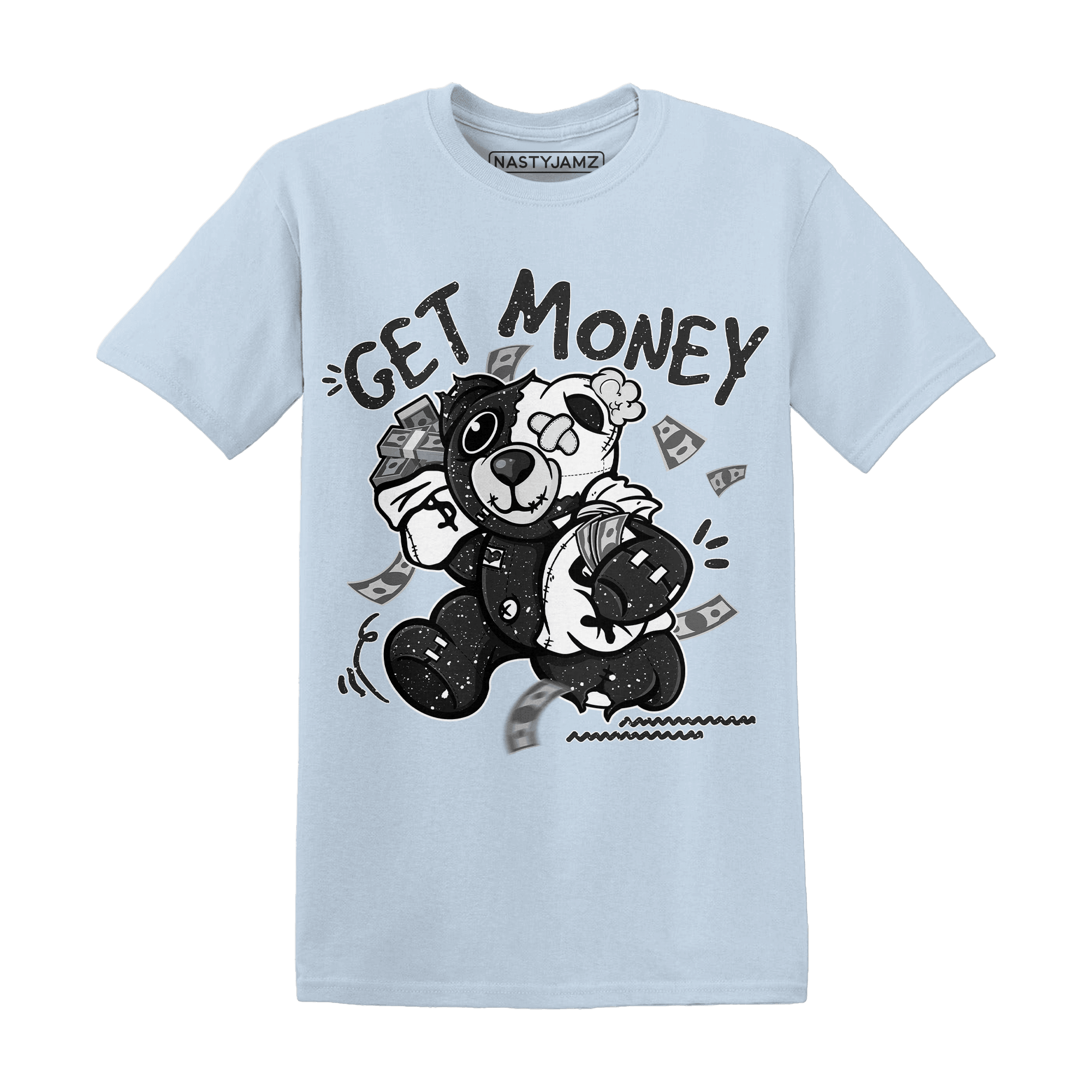 Reverse Oreo 6s T Shirt Match Get Money BER - NastyJamz