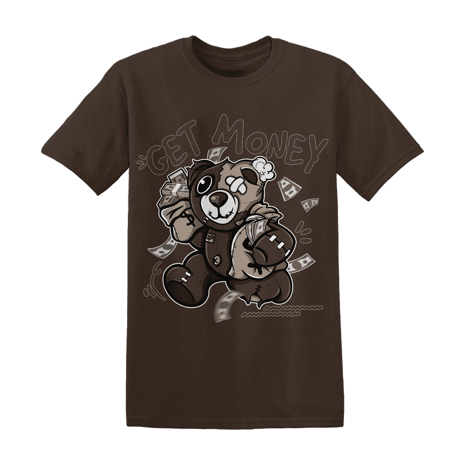 Dunk Low Baroque Brown T Shirt Match Get Money BER - NastyJamz