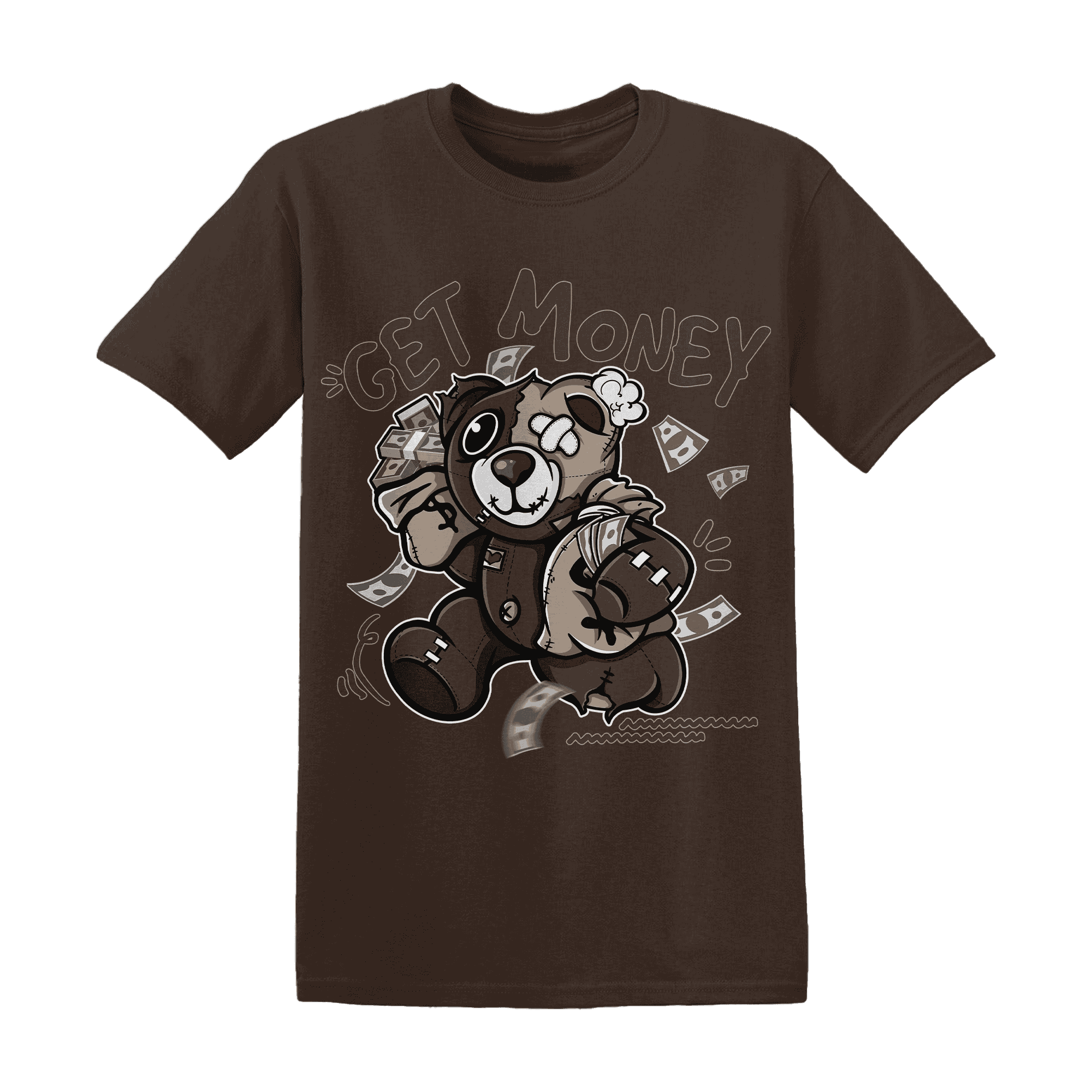 Dunk Low Baroque Brown T Shirt Match Get Money BER - NastyJamz