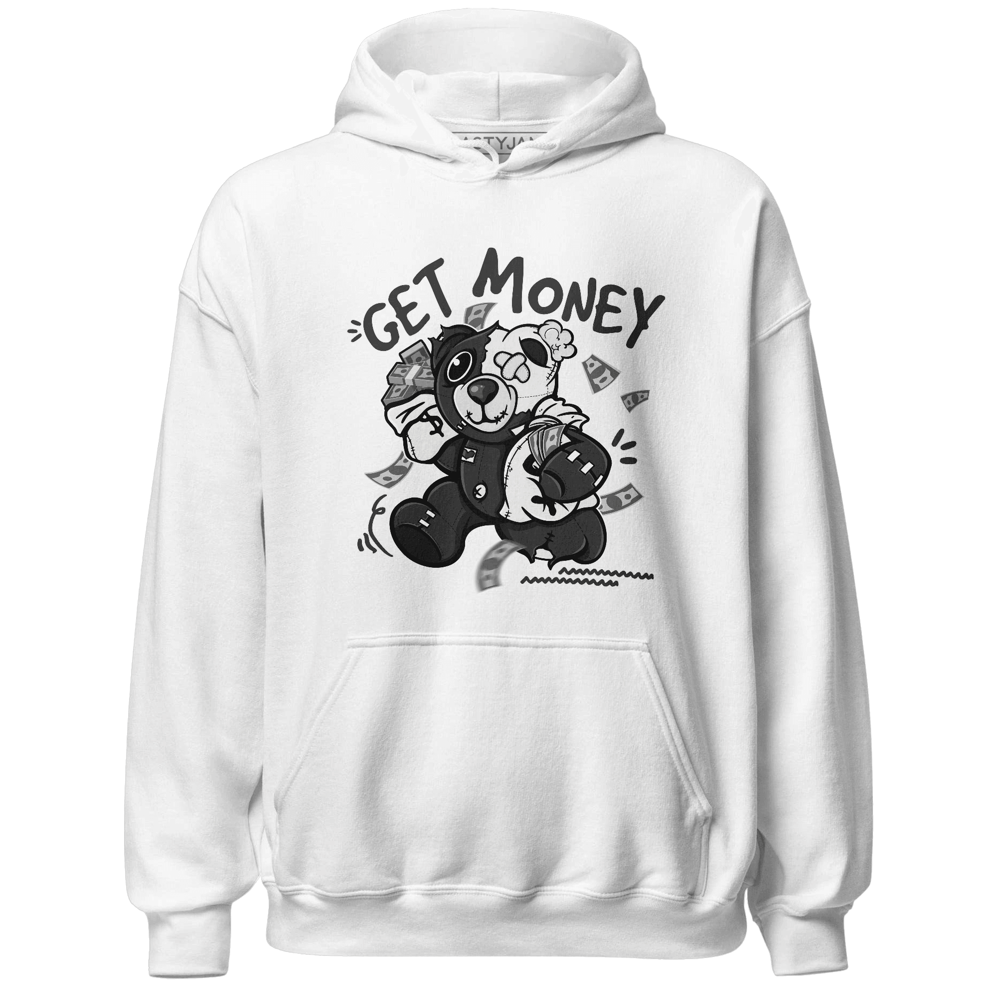 Jumman Jack University Red Hoodie Match Get Money BER - NastyJamz