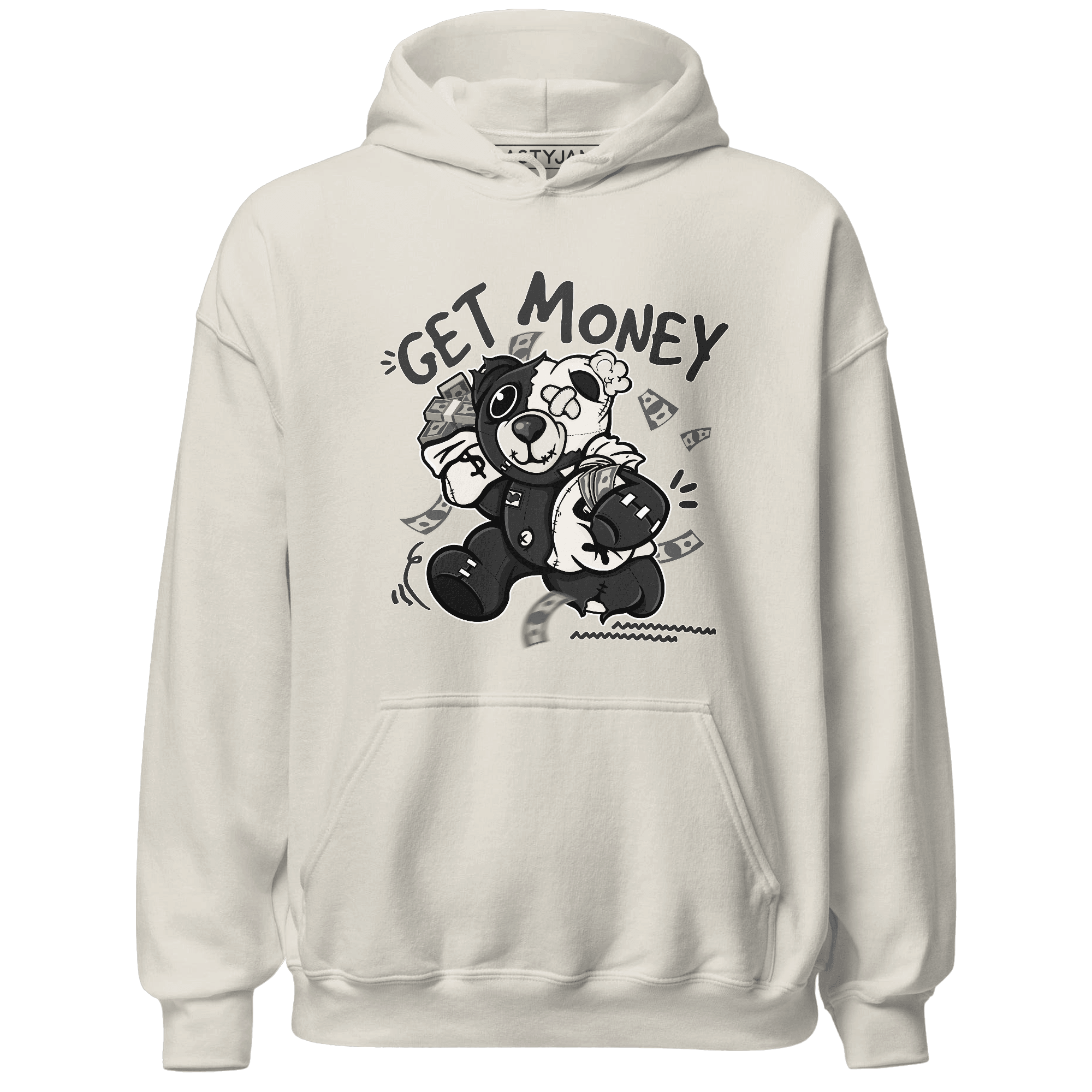 Jumman Jack University Red Hoodie Match Get Money BER - NastyJamz