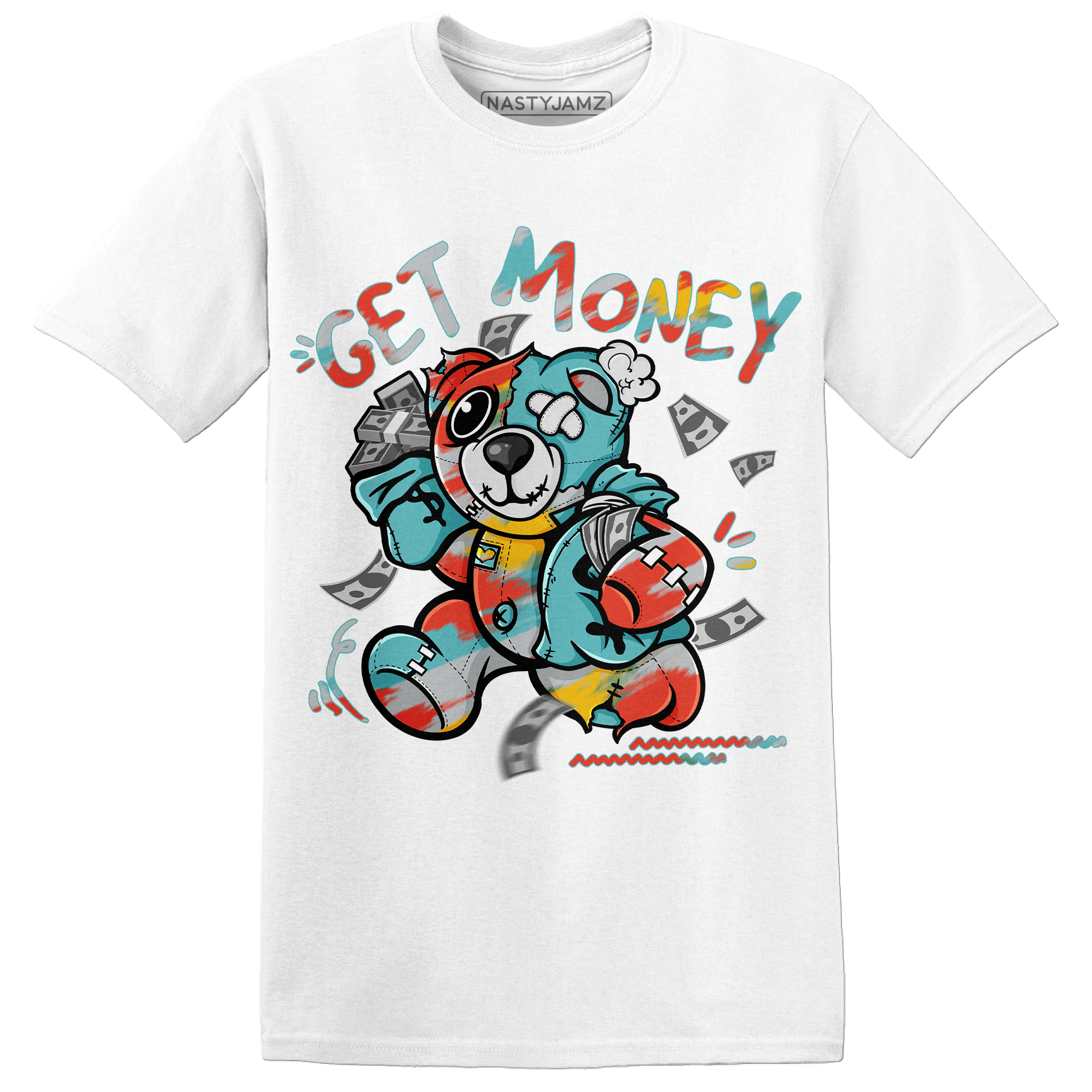 KB 8 Protro Venice Beach T Shirt Match Get Money BER - NastyJamz