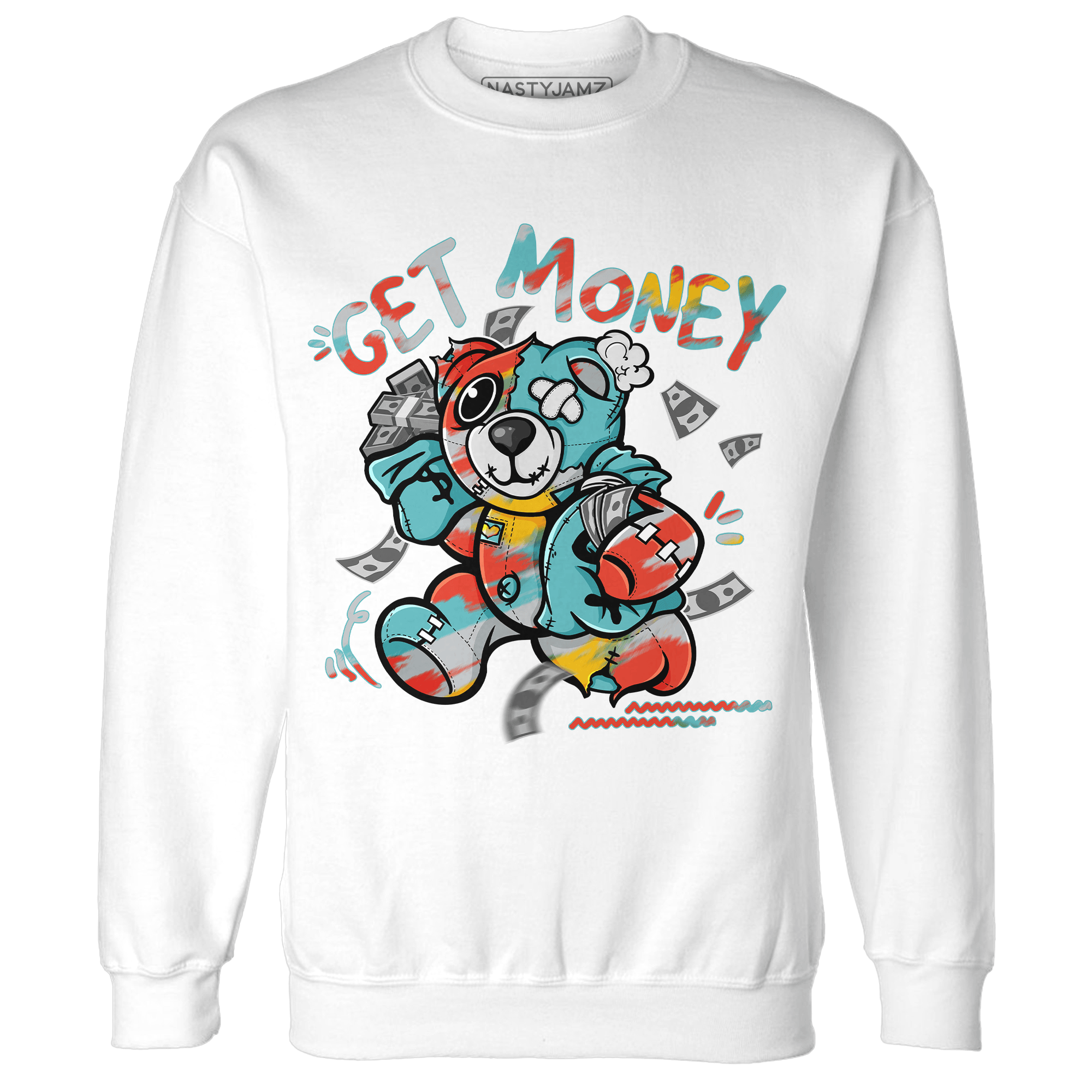 KB 8 Protro Venice Beach Sweatshirt Match Get Money BER - NastyJamz