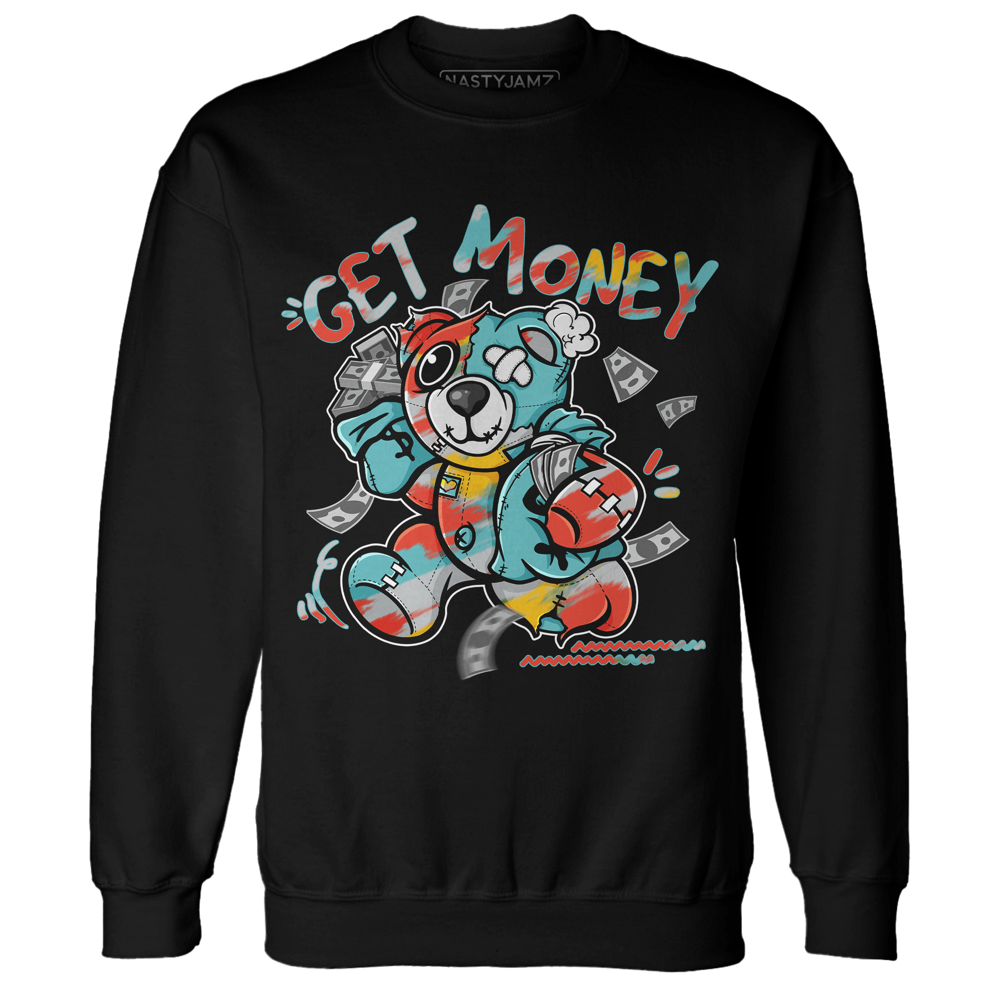 KB 8 Protro Venice Beach Sweatshirt Match Get Money BER - NastyJamz