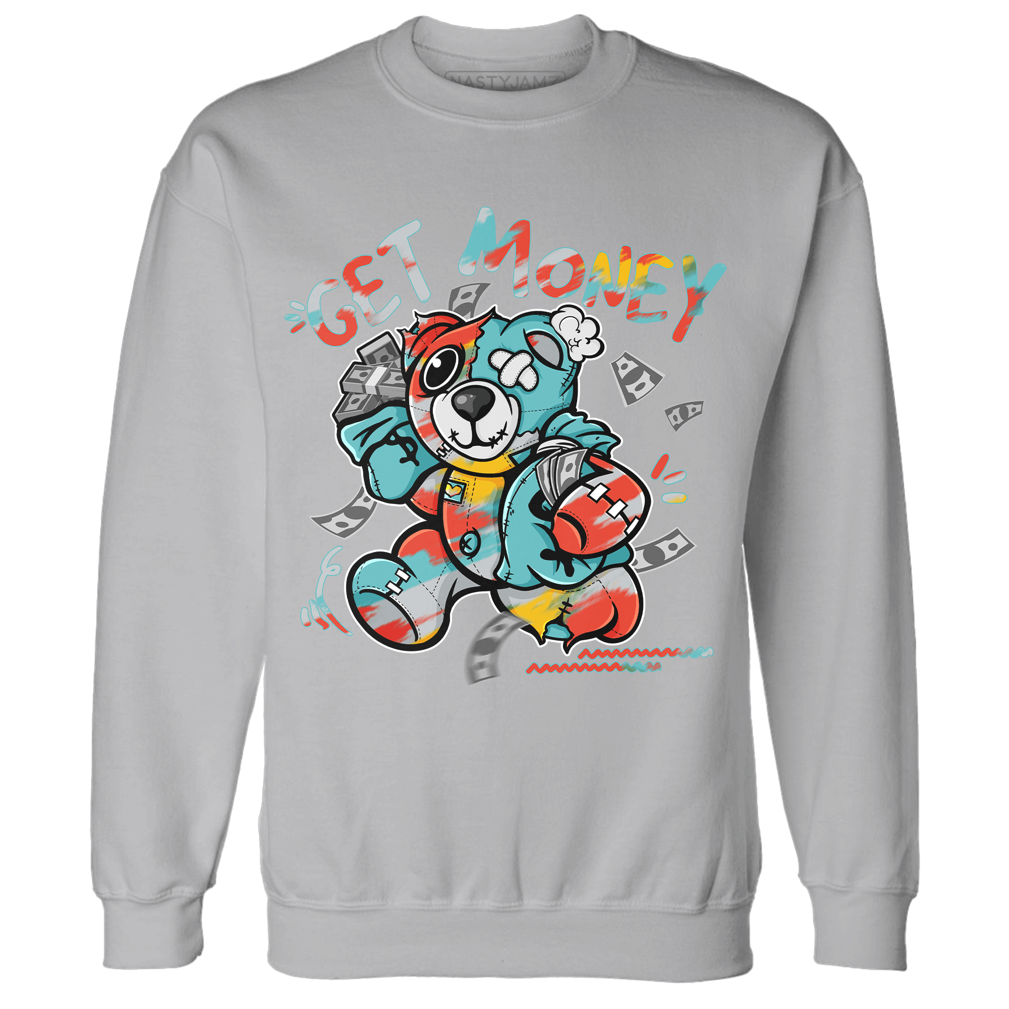 KB 8 Protro Venice Beach Sweatshirt Match Get Money BER - NastyJamz
