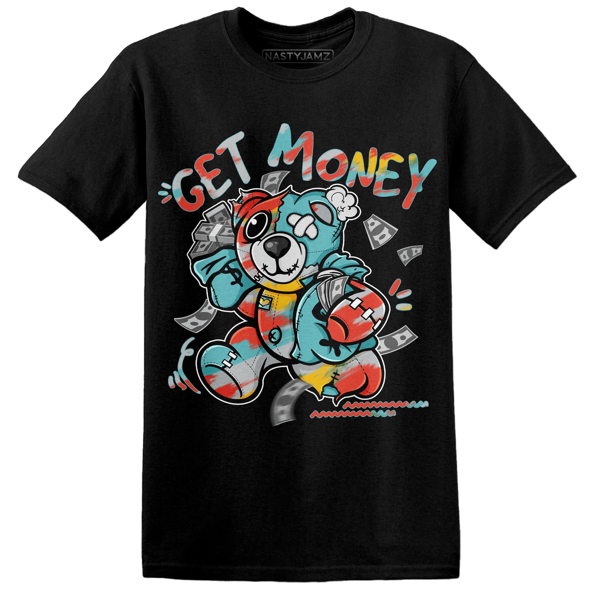 KB 8 Protro Venice Beach T Shirt Match Get Money BER - NastyJamz