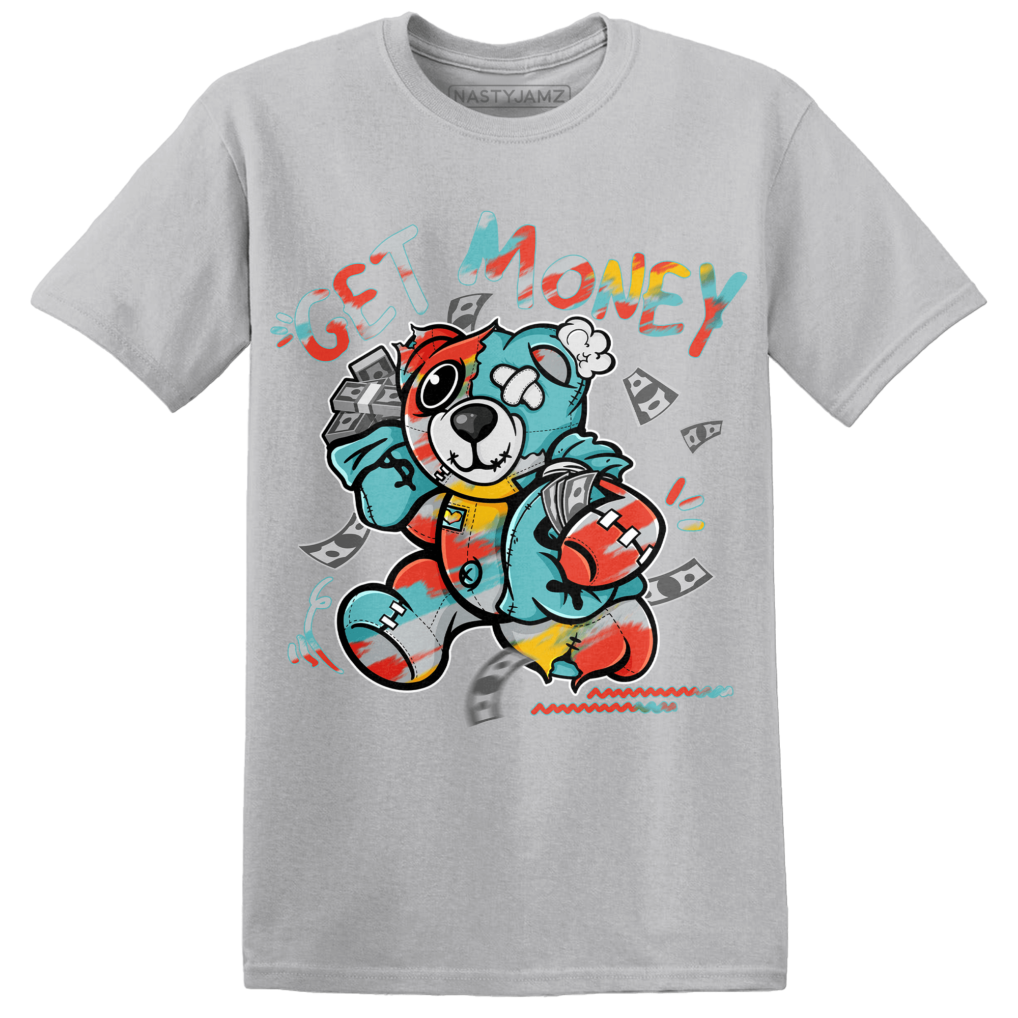 KB 8 Protro Venice Beach T Shirt Match Get Money BER - NastyJamz