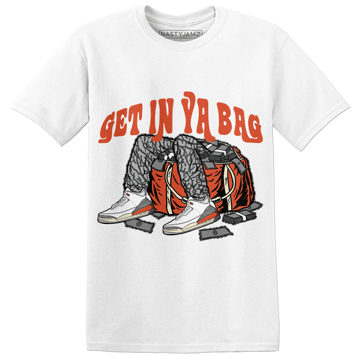 Georgia Peach 3s T Shirt Match Get Ya In Bag - NastyJamz