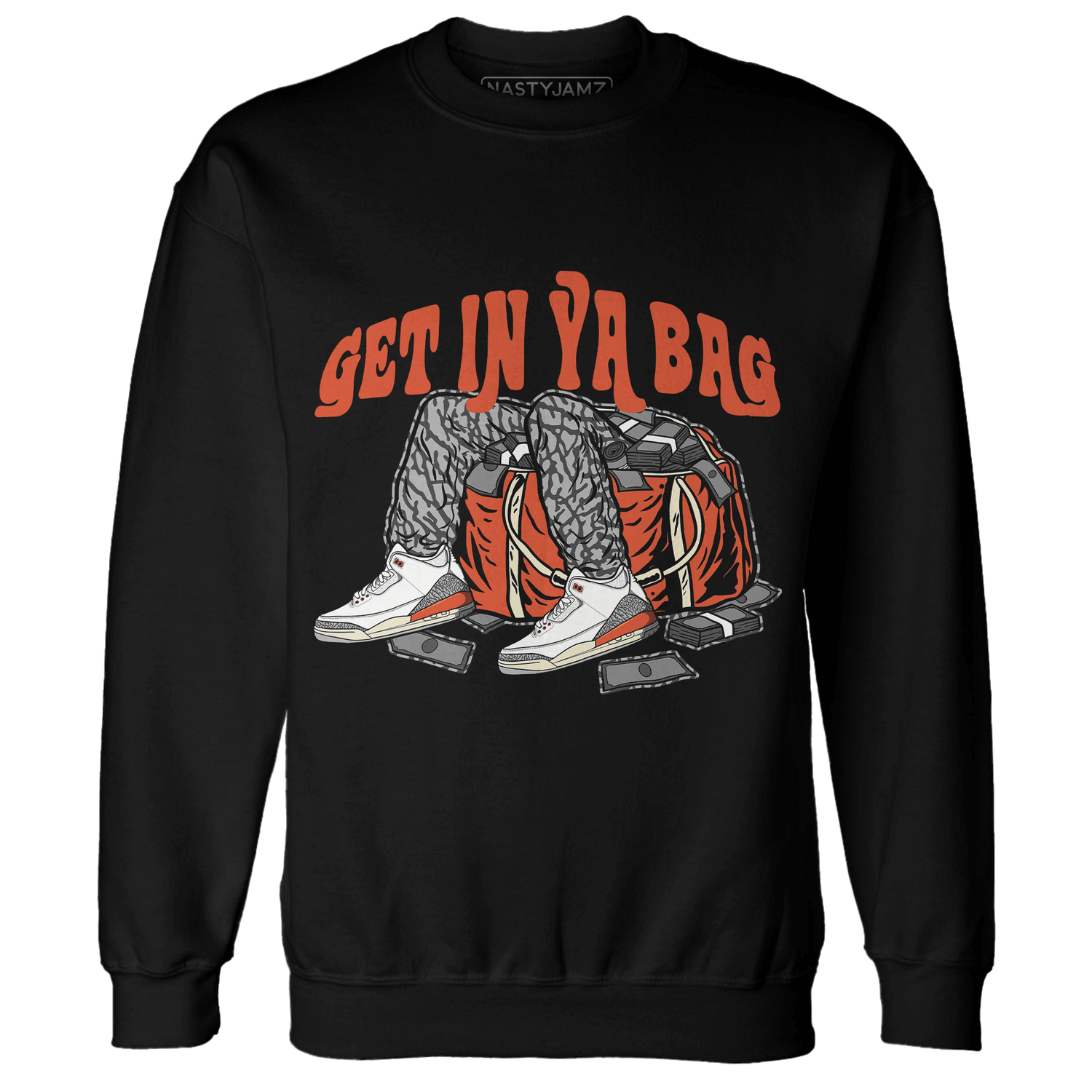 Georgia Peach 3s Sweatshirt Match Get Ya In Bag - NastyJamz