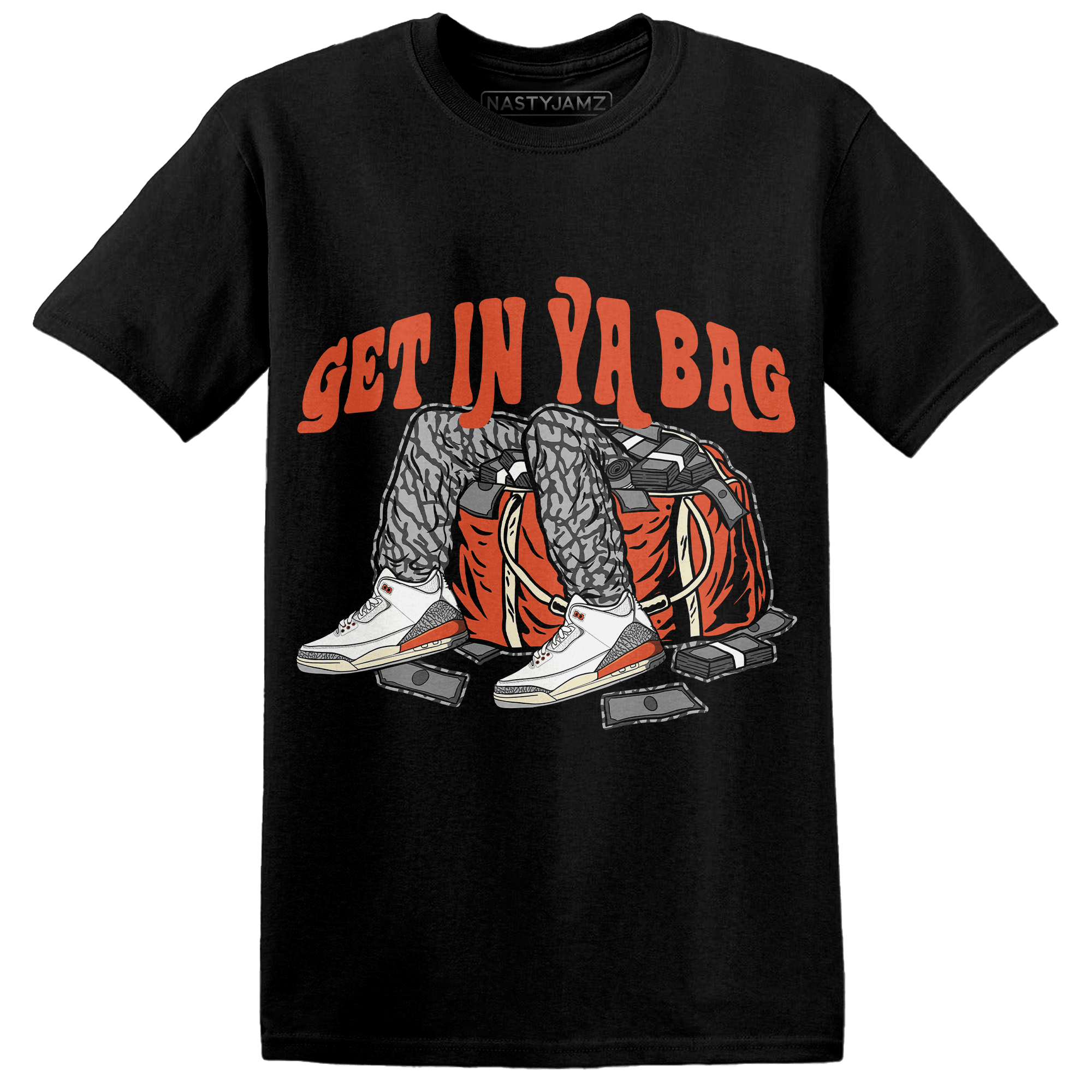 Georgia Peach 3s T Shirt Match Get Ya In Bag - NastyJamz