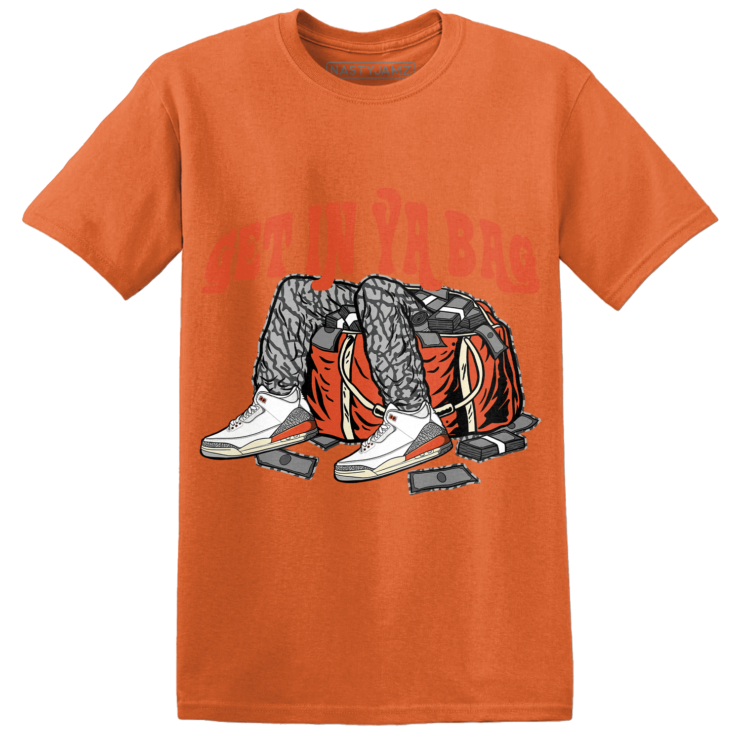 Georgia Peach 3s T Shirt Match Get Ya In Bag - NastyJamz