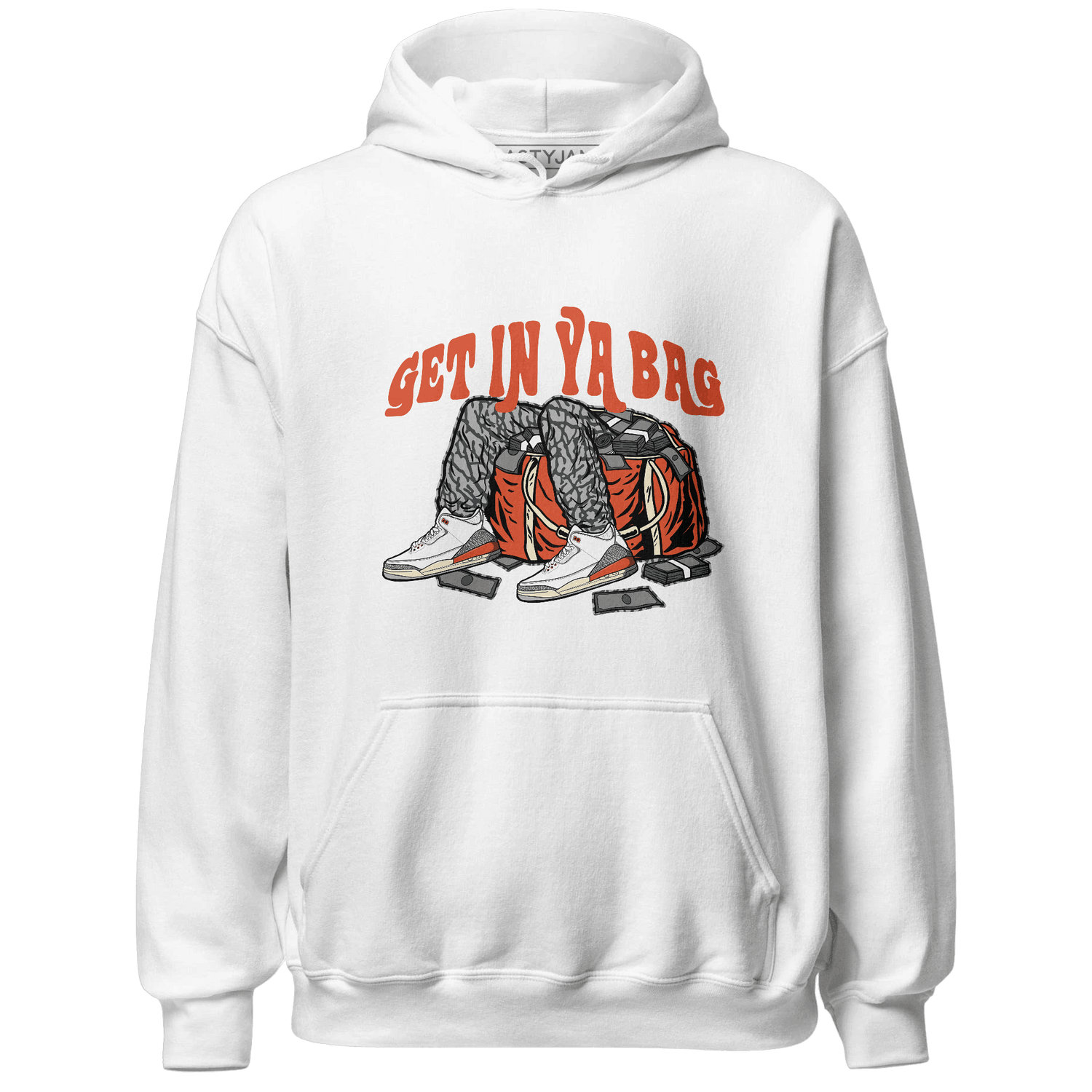 Georgia Peach 3s Hoodie Match Get Ya In Bag - NastyJamz
