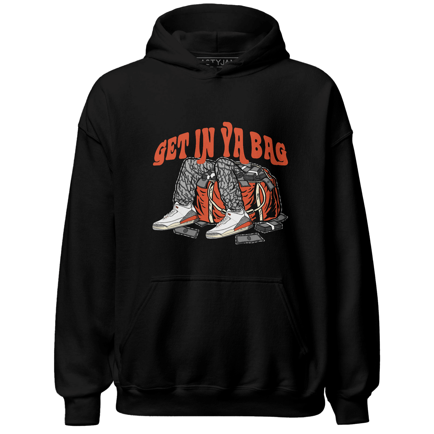 Georgia Peach 3s Hoodie Match Get Ya In Bag - NastyJamz