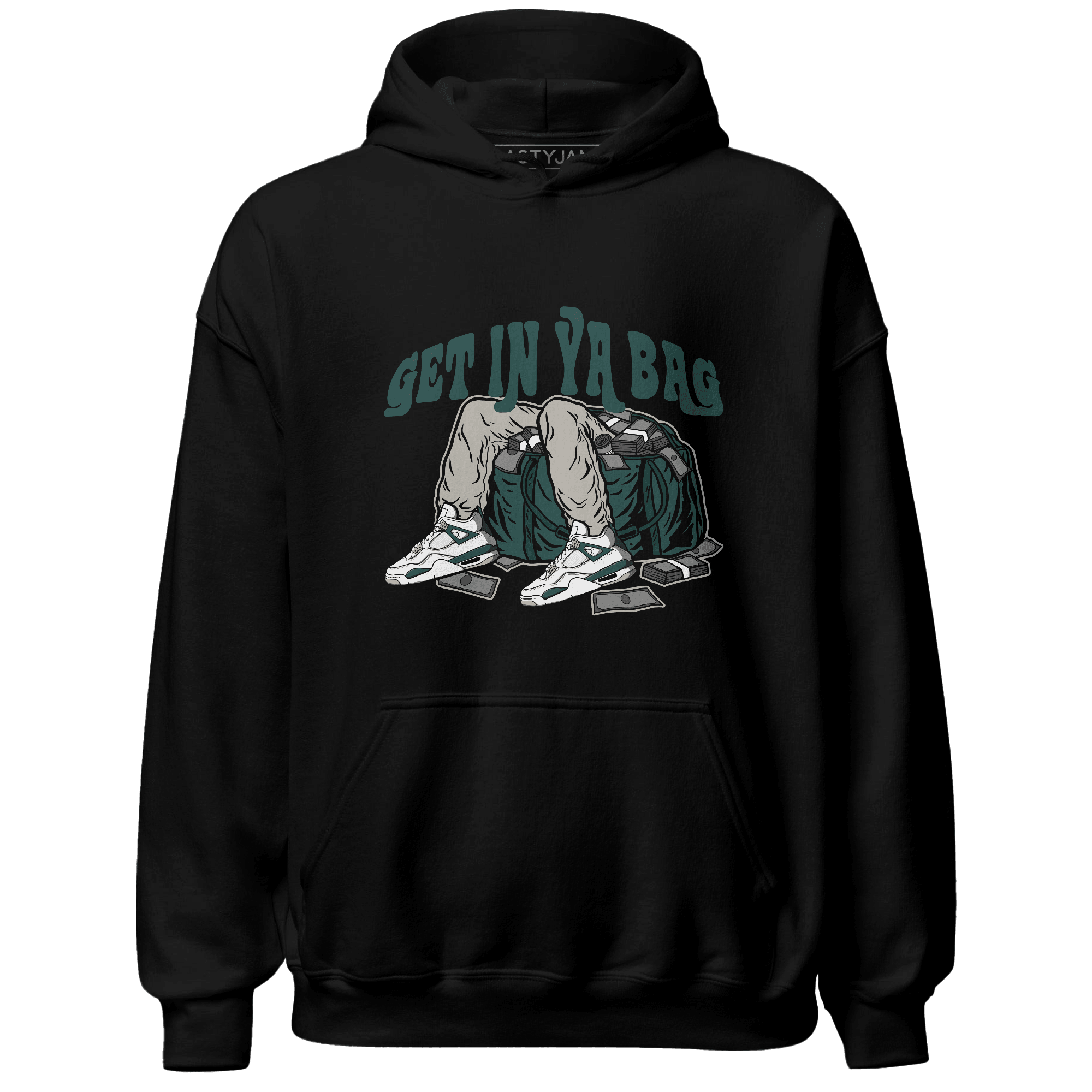 Oxidized Green 4s Hoodie Match Get Ya In Bag - NastyJamz