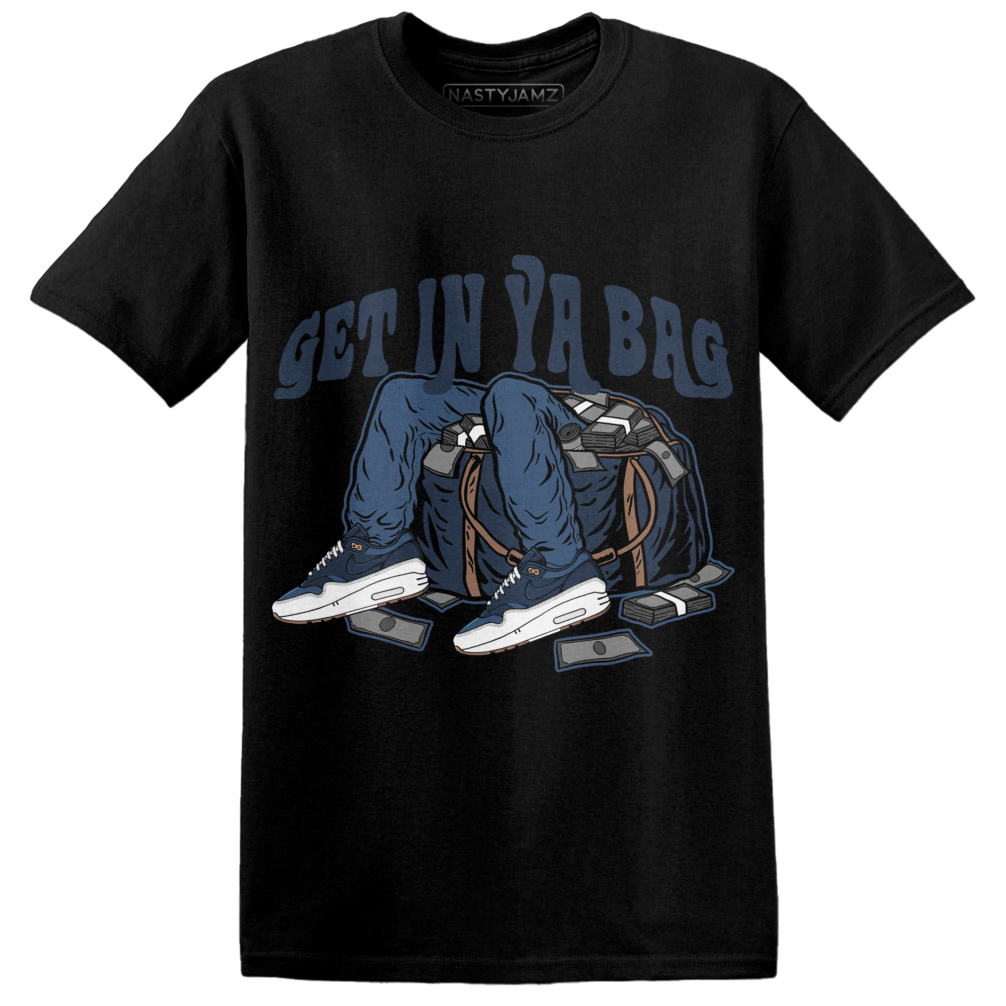 AM 1 86 Jackie Robinson T Shirt Match Get Ya In Bag - NastyJamz