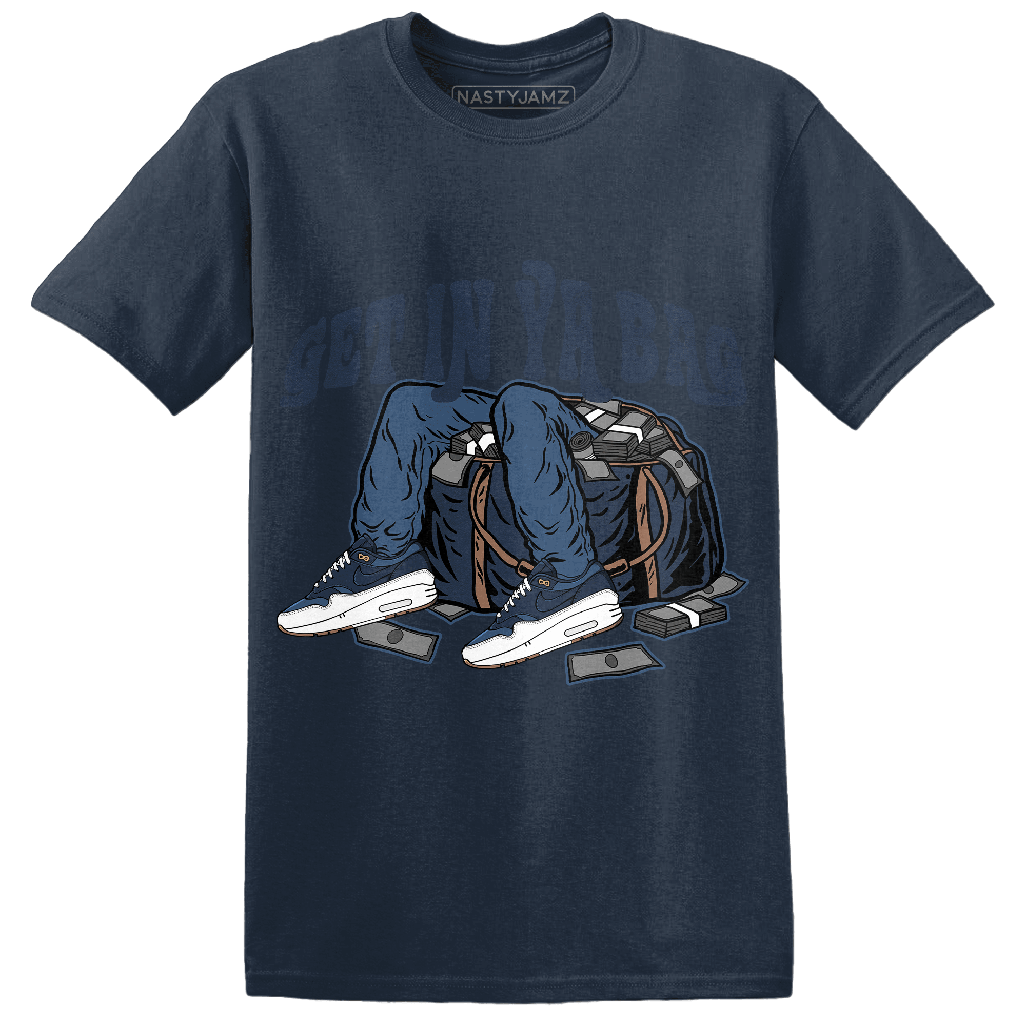 AM 1 86 Jackie Robinson T Shirt Match Get Ya In Bag - NastyJamz