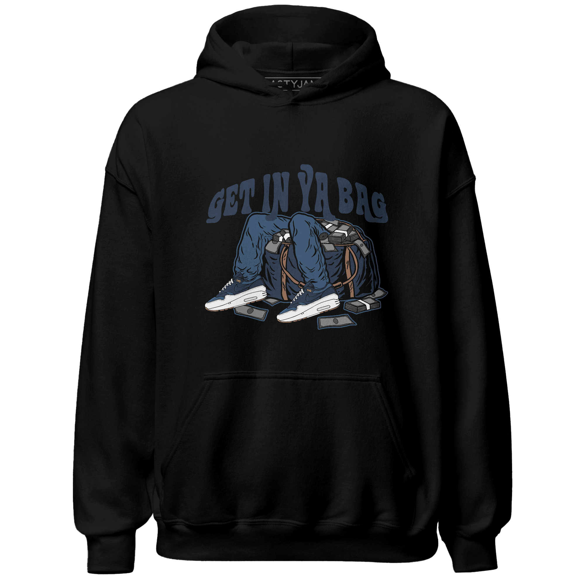 AM 1 86 Jackie Robinson Hoodie Match Get Ya In Bag - NastyJamz