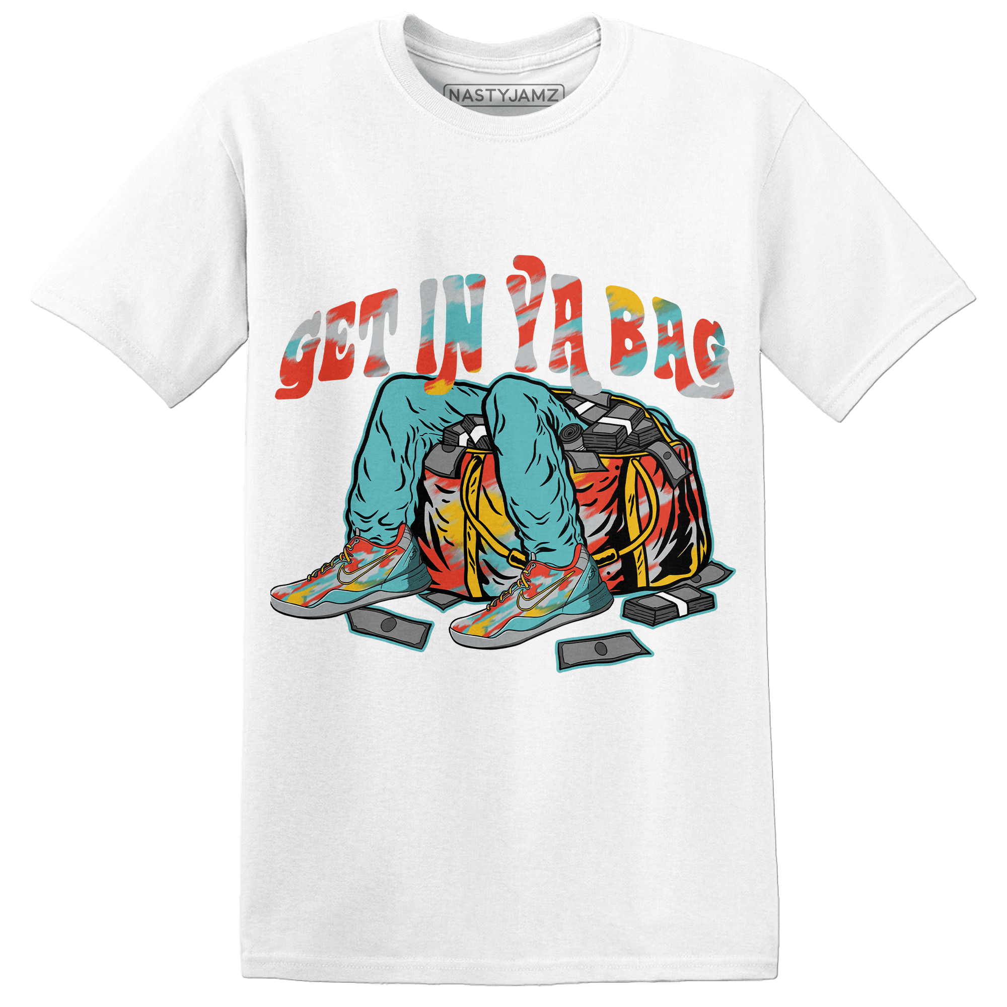 KB 8 Protro Venice Beach T Shirt Match Get Ya In Bag - NastyJamz