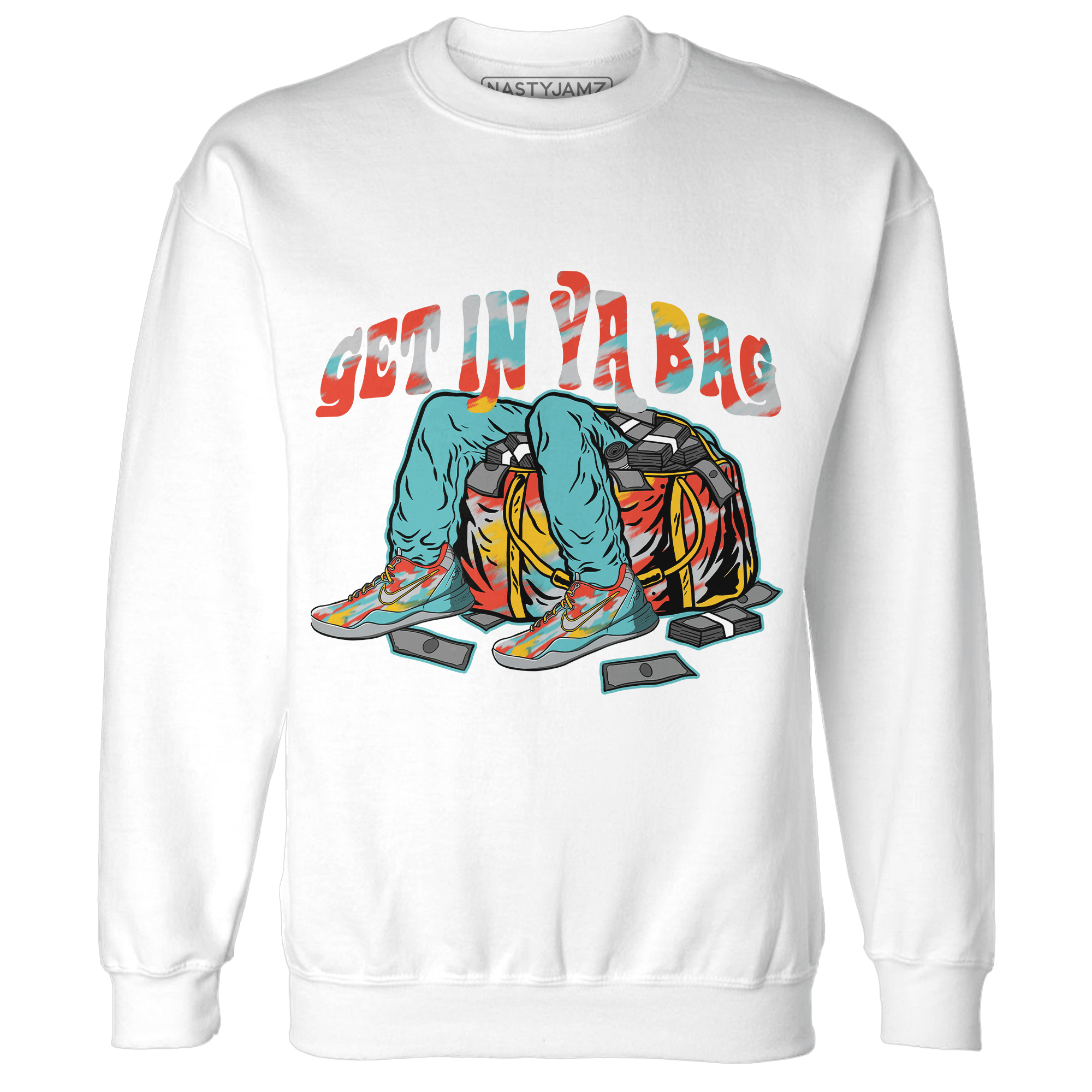 KB 8 Protro Venice Beach Sweatshirt Match Get Ya In Bag - NastyJamz