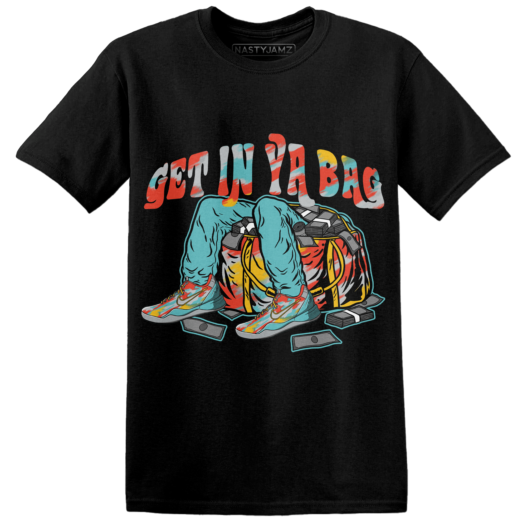 KB 8 Protro Venice Beach T Shirt Match Get Ya In Bag - NastyJamz