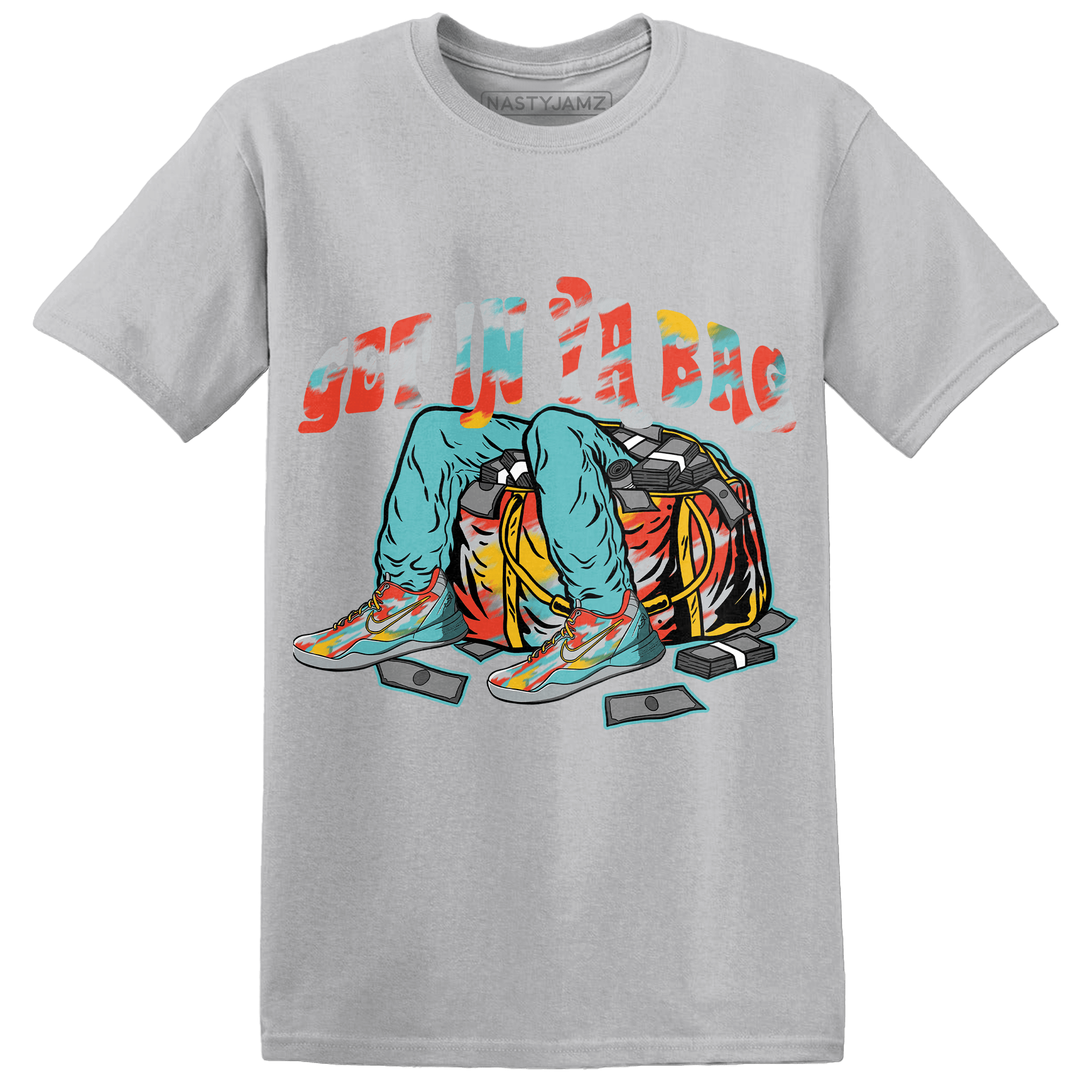 KB 8 Protro Venice Beach T Shirt Match Get Ya In Bag - NastyJamz