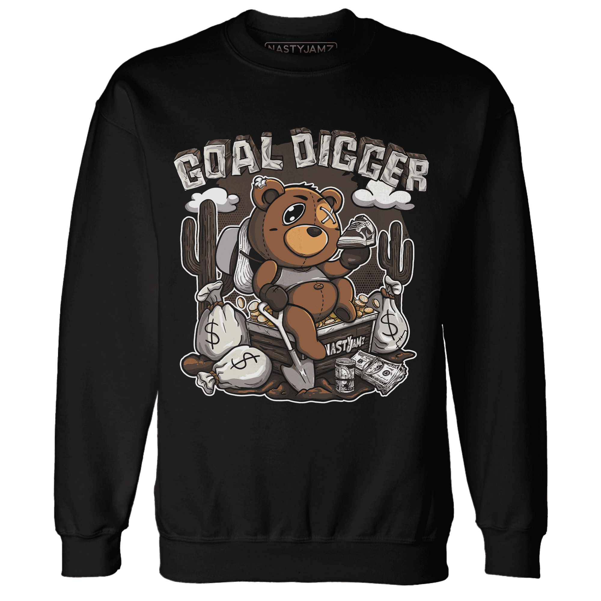 Dunk Low Baroque Brown Sweatshirt Match Goal Digger Planner - NastyJamz
