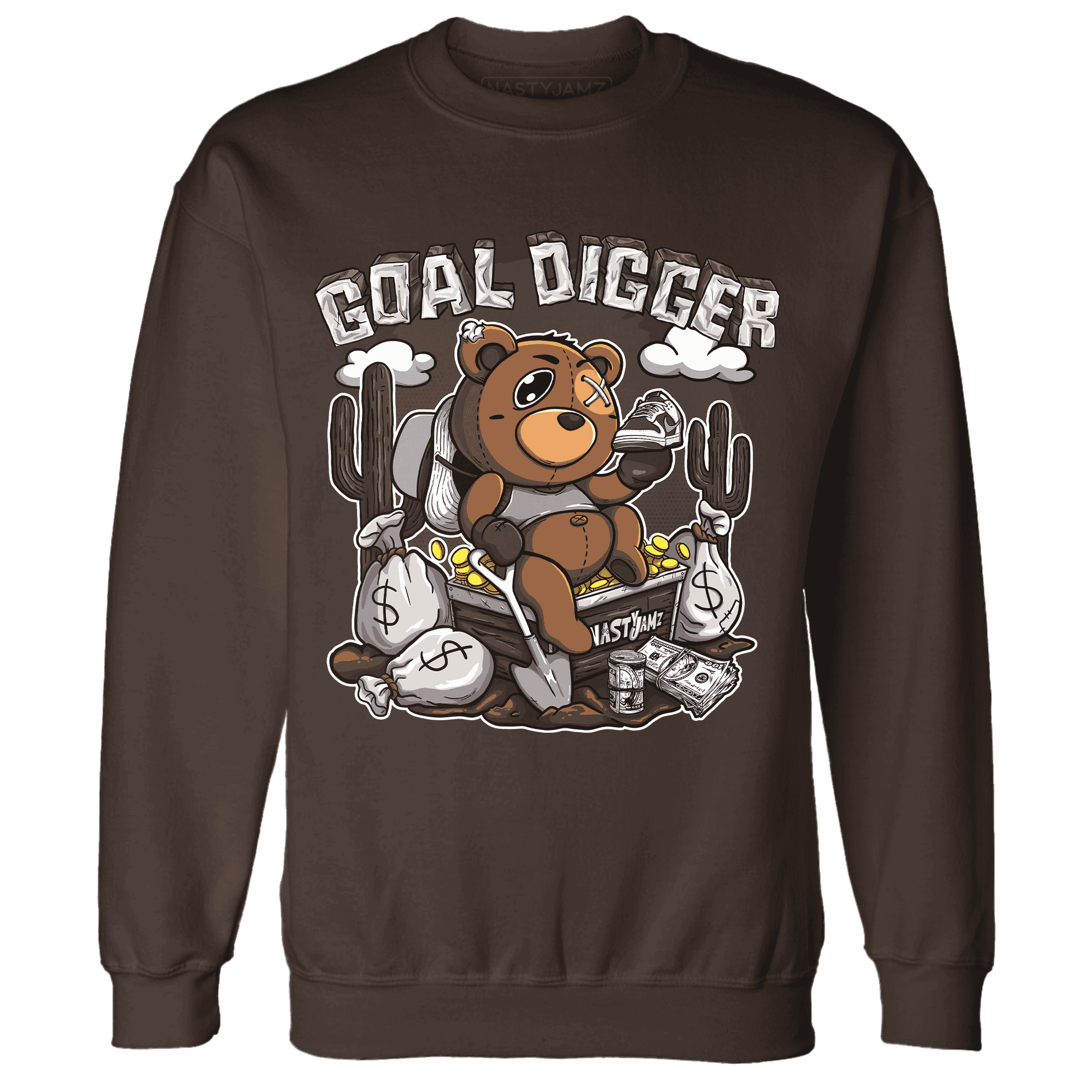 Dunk Low Baroque Brown Sweatshirt Match Goal Digger Planner - NastyJamz