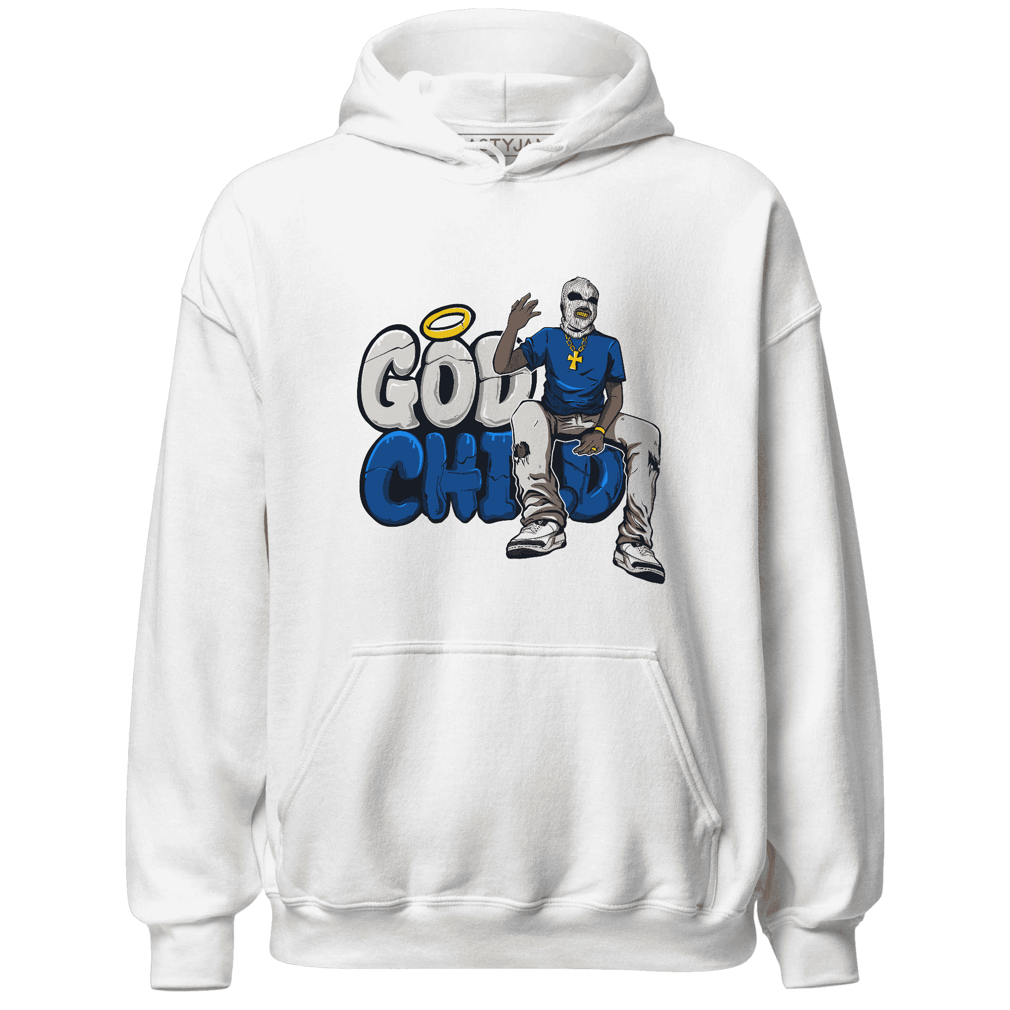 Quaiii 54s Hoodie Match God Child - NastyJamz