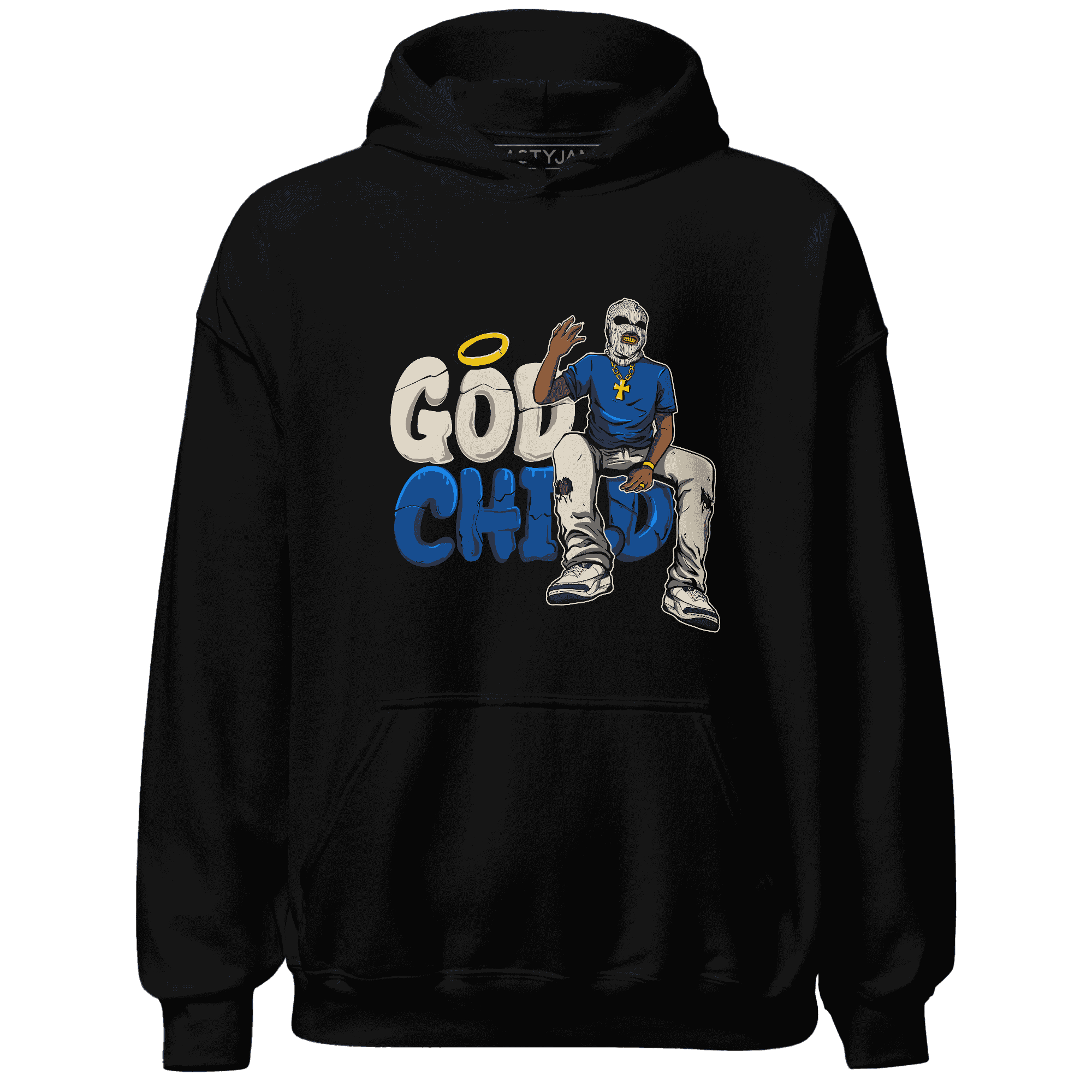 Quaiii 54s Hoodie Match God Child - NastyJamz