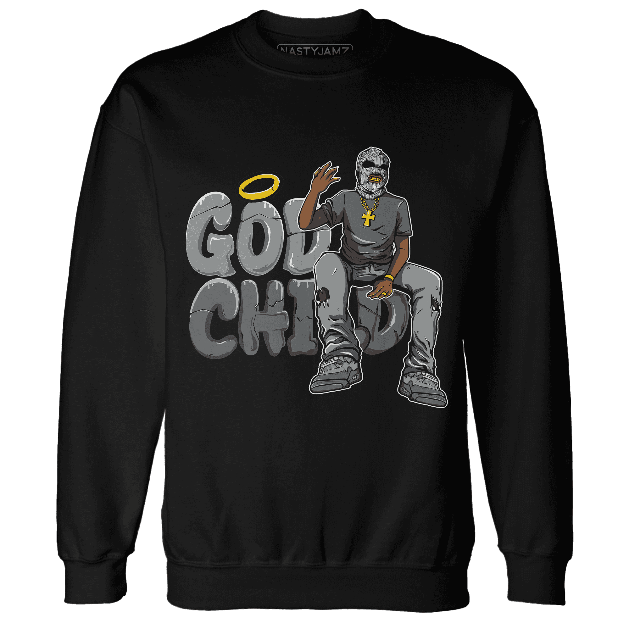 Paris Olympicsss 4s Sweatshirt Match God Child - NastyJamz