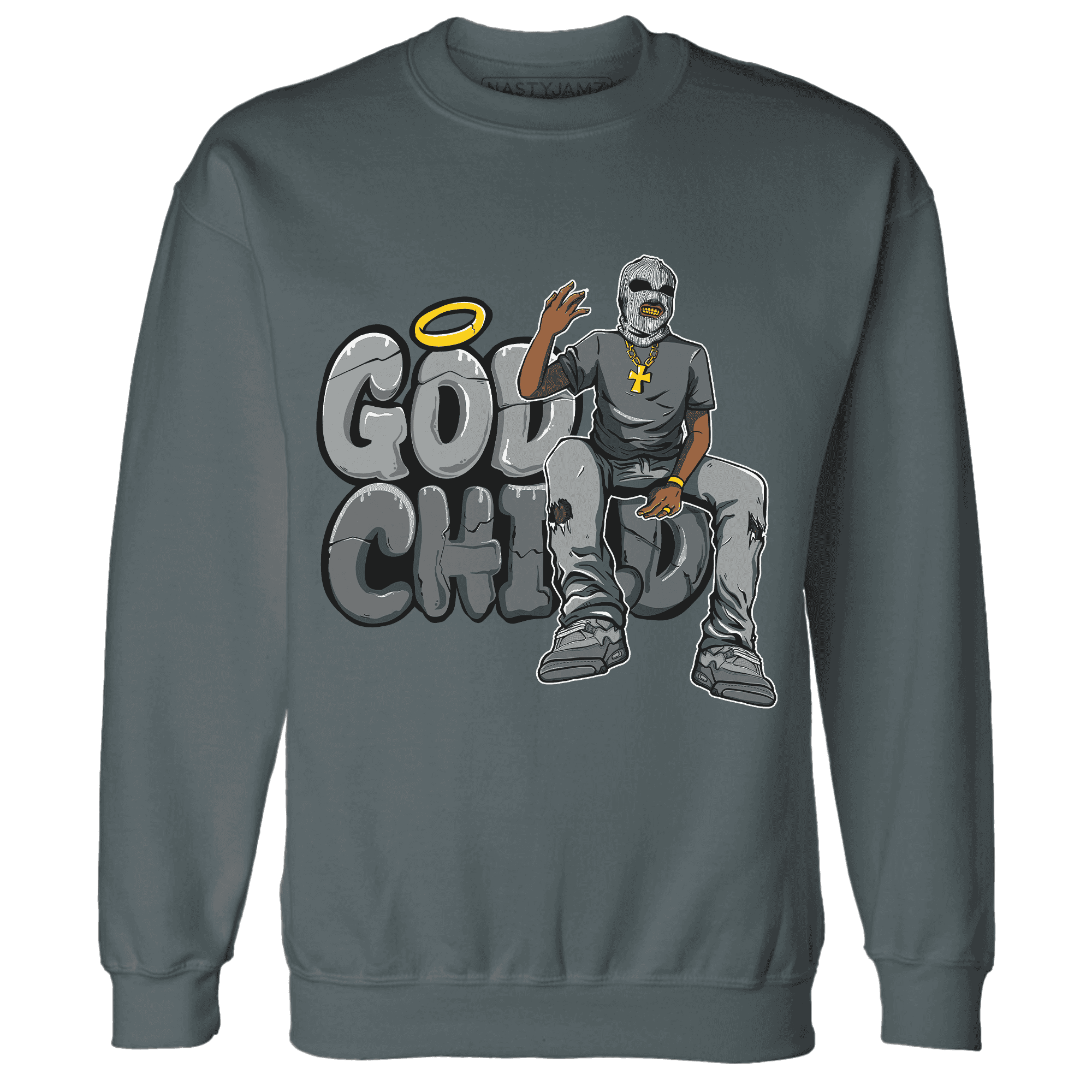 Paris Olympicsss 4s Sweatshirt Match God Child - NastyJamz