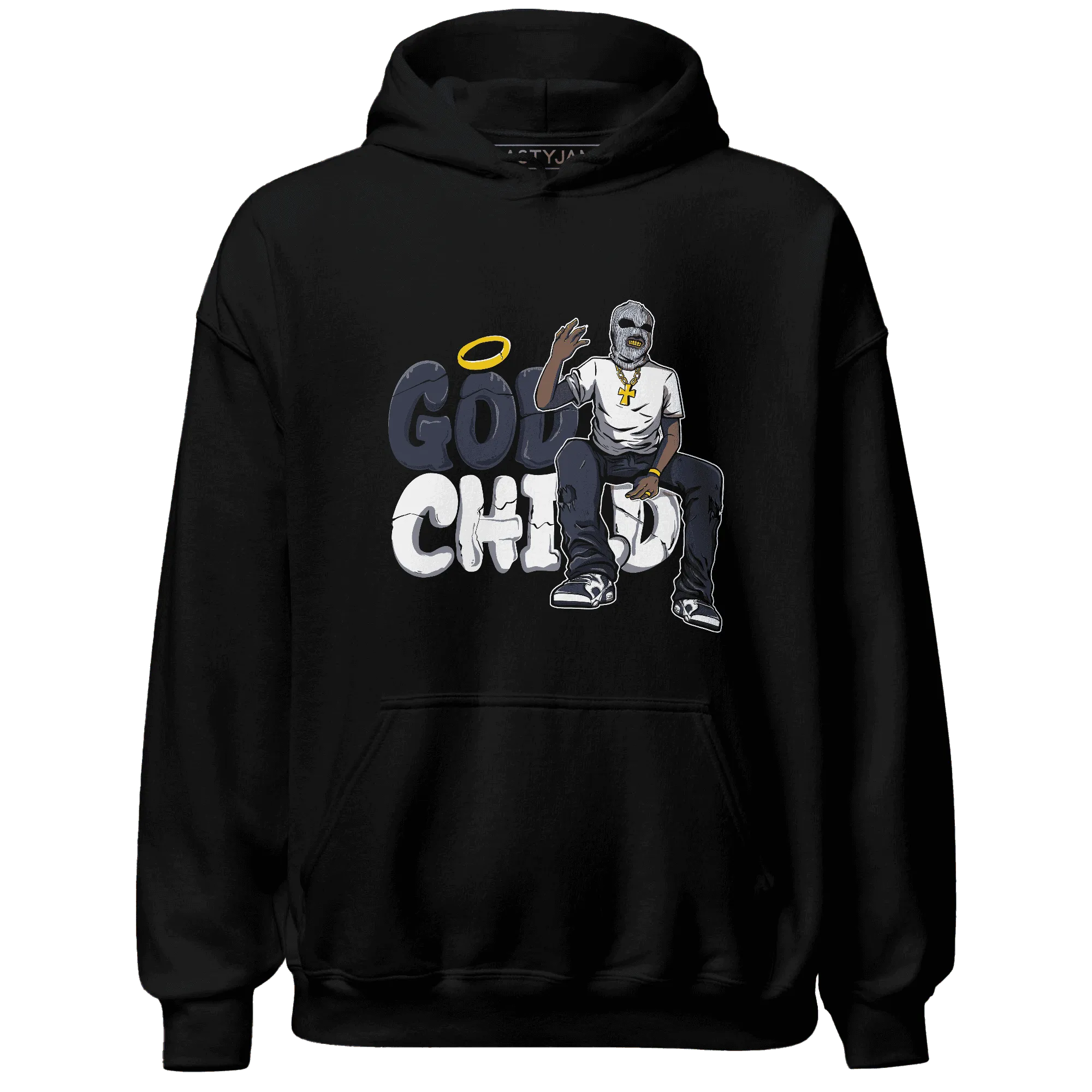 White-Navy-6s-Hoodie-Match-God-Child