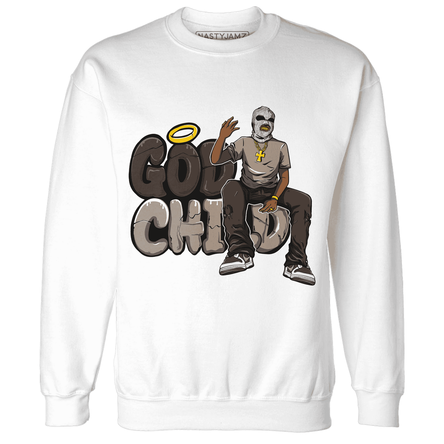 Dunk Low Baroque Brown Sweatshirt Match God Child - NastyJamz