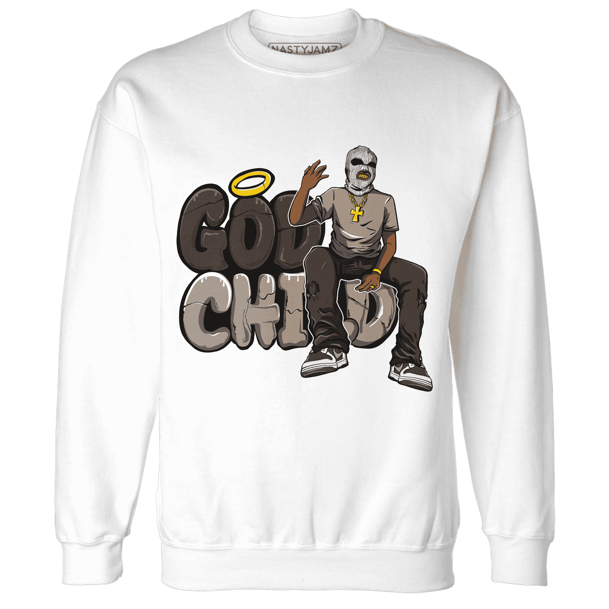 Dunk Low Baroque Brown Sweatshirt Match God Child - NastyJamz