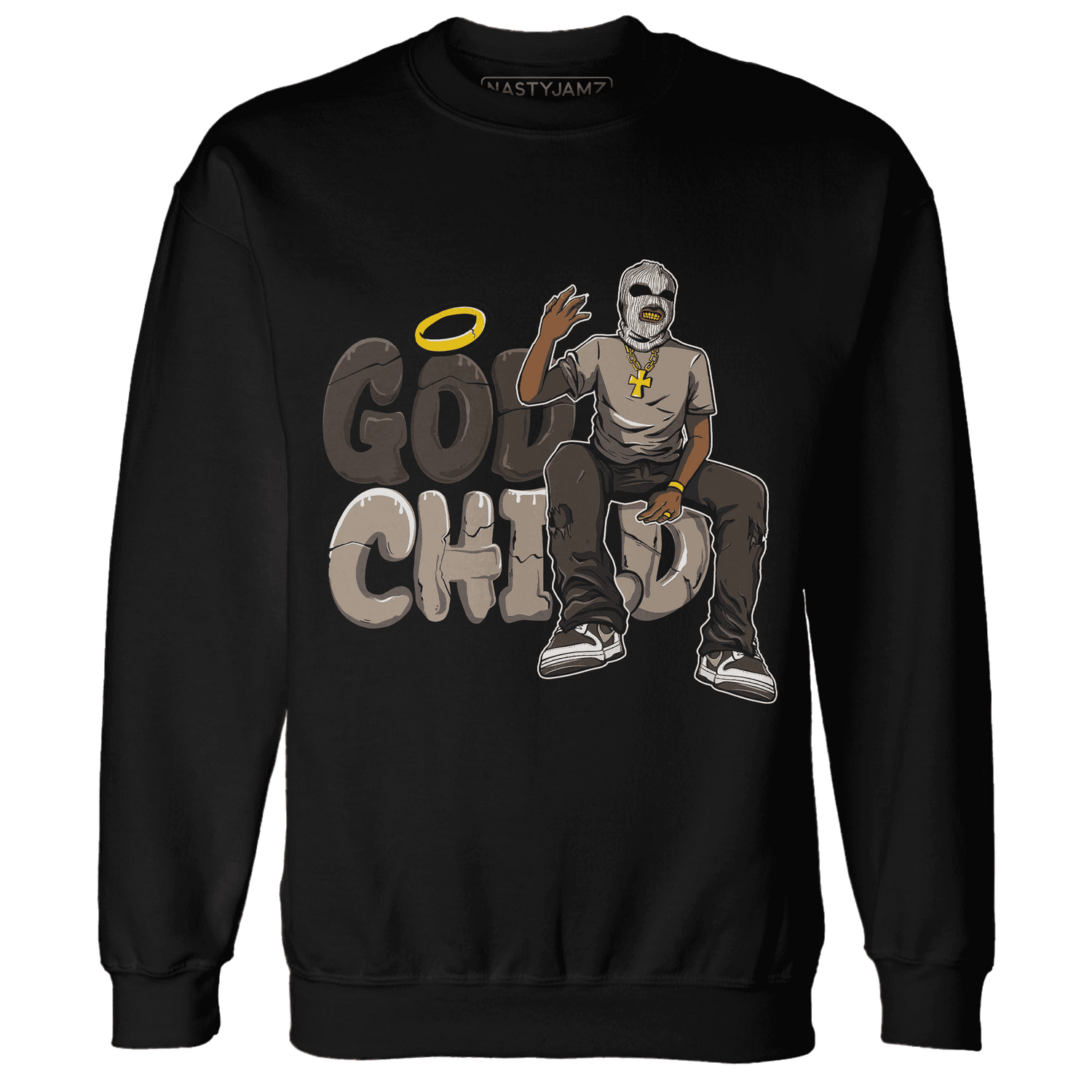 Dunk Low Baroque Brown Sweatshirt Match God Child - NastyJamz