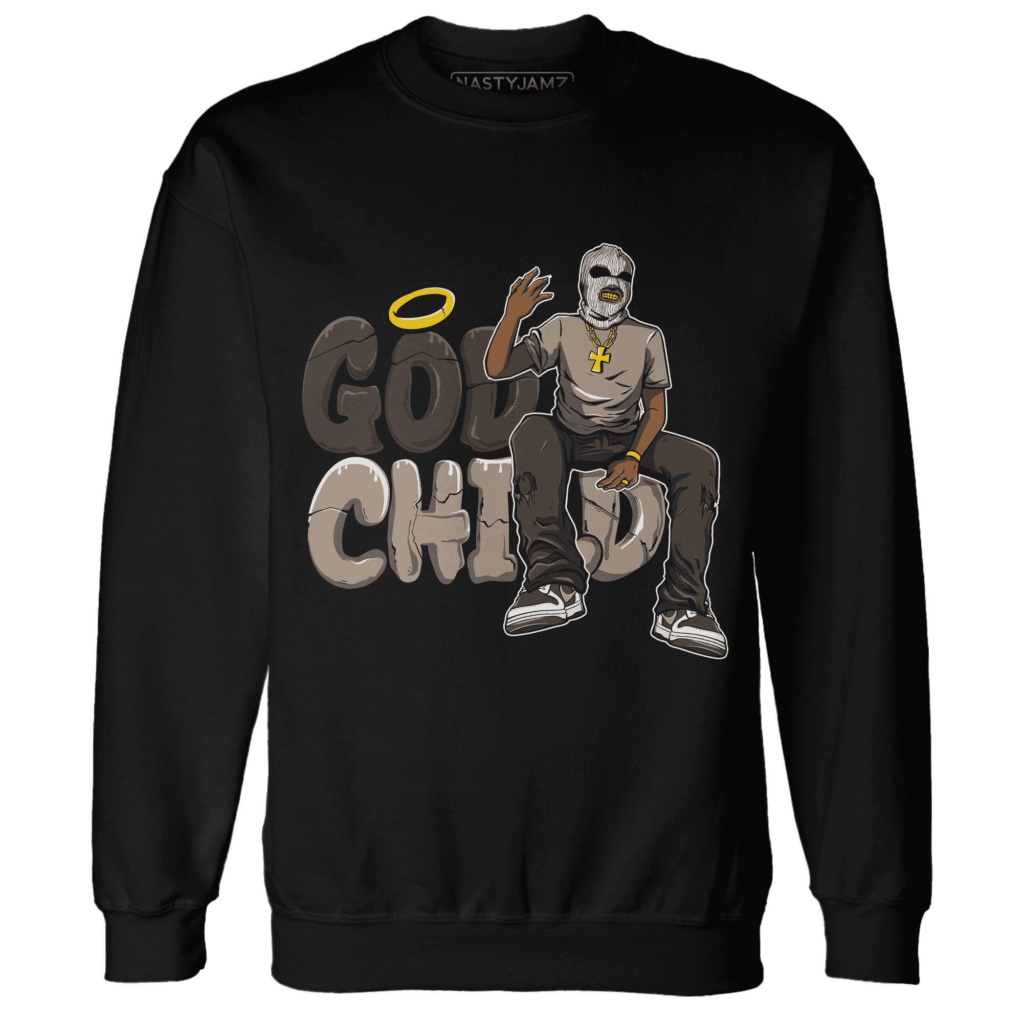 Dunk Low Baroque Brown Sweatshirt Match God Child - NastyJamz