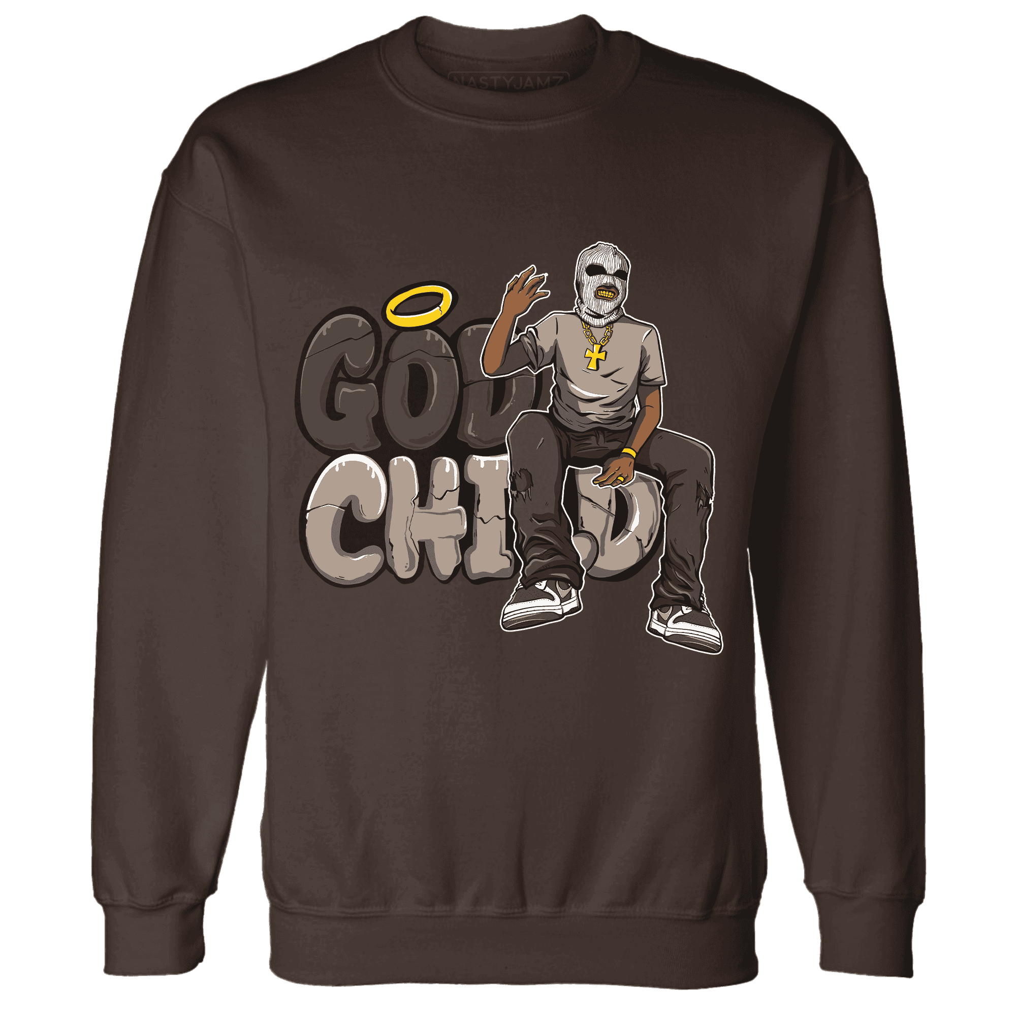 Dunk Low Baroque Brown Sweatshirt Match God Child - NastyJamz
