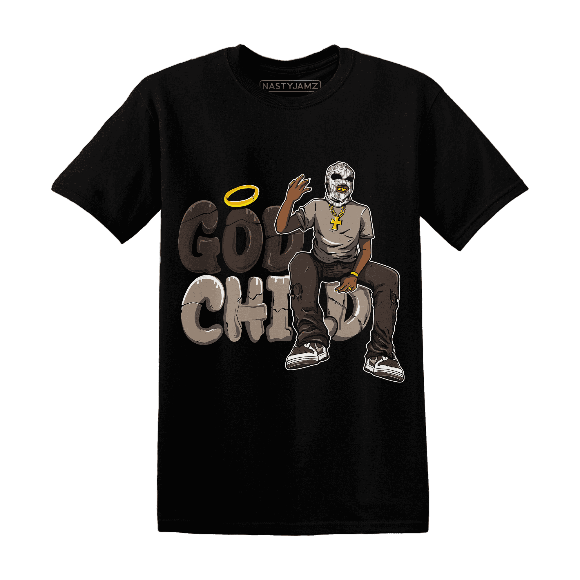 Dunk Low Baroque Brown T Shirt Match God Child - NastyJamz