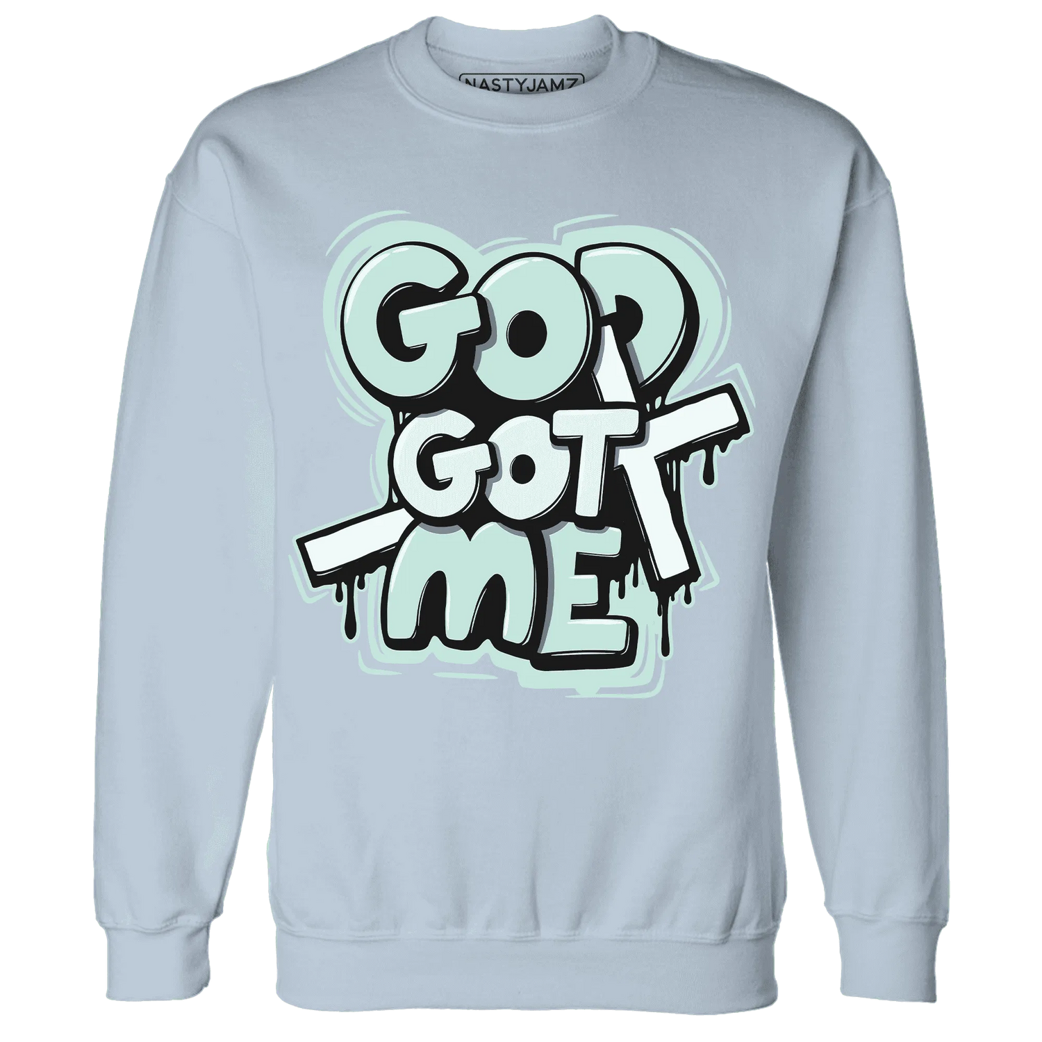 AF-1-Low-Jade-Ice-White-NastyJamz-Sweatshirt-Match-God-Got-Me