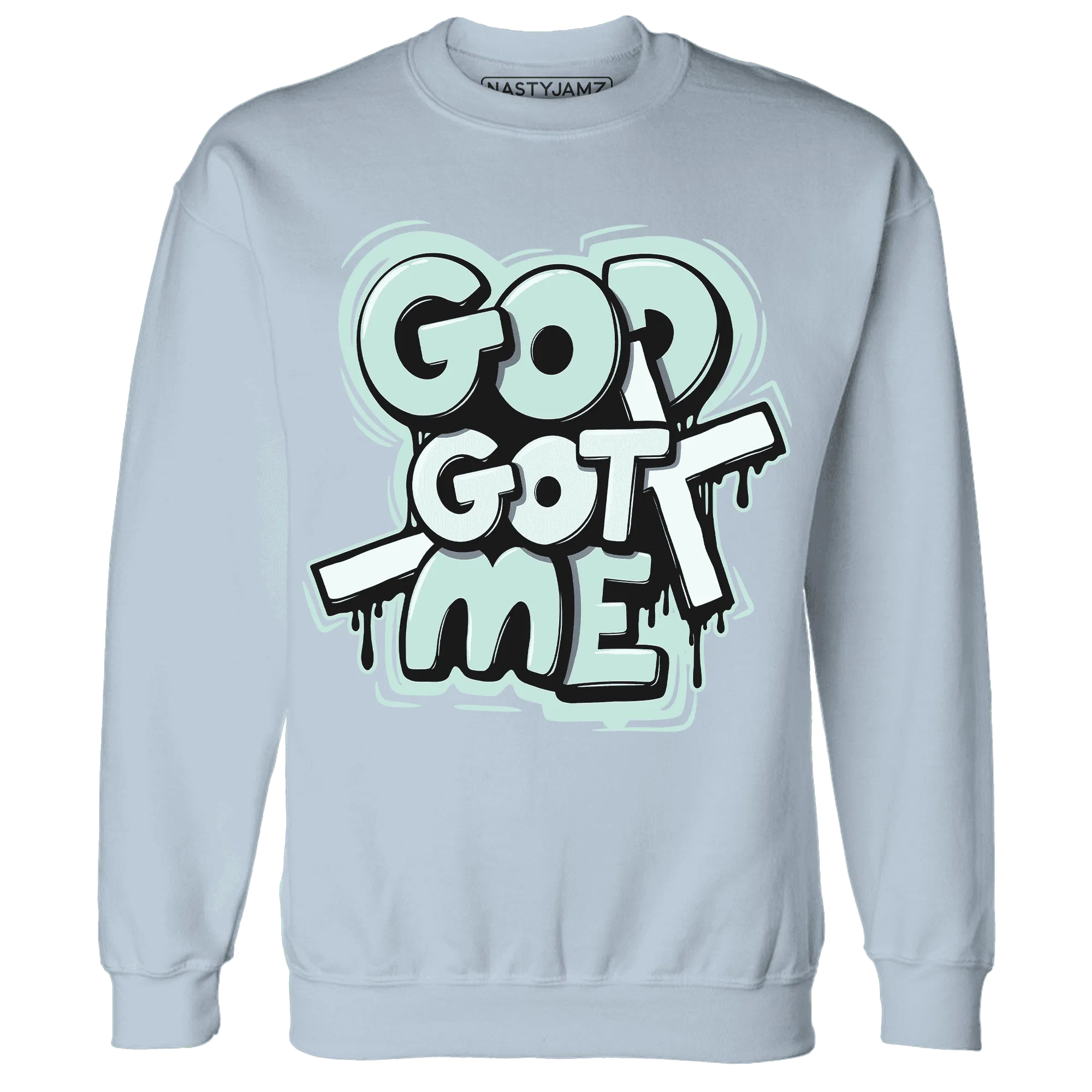 AF-1-Low-Jade-Ice-White-NastyJamz-Sweatshirt-Match-God-Got-Me